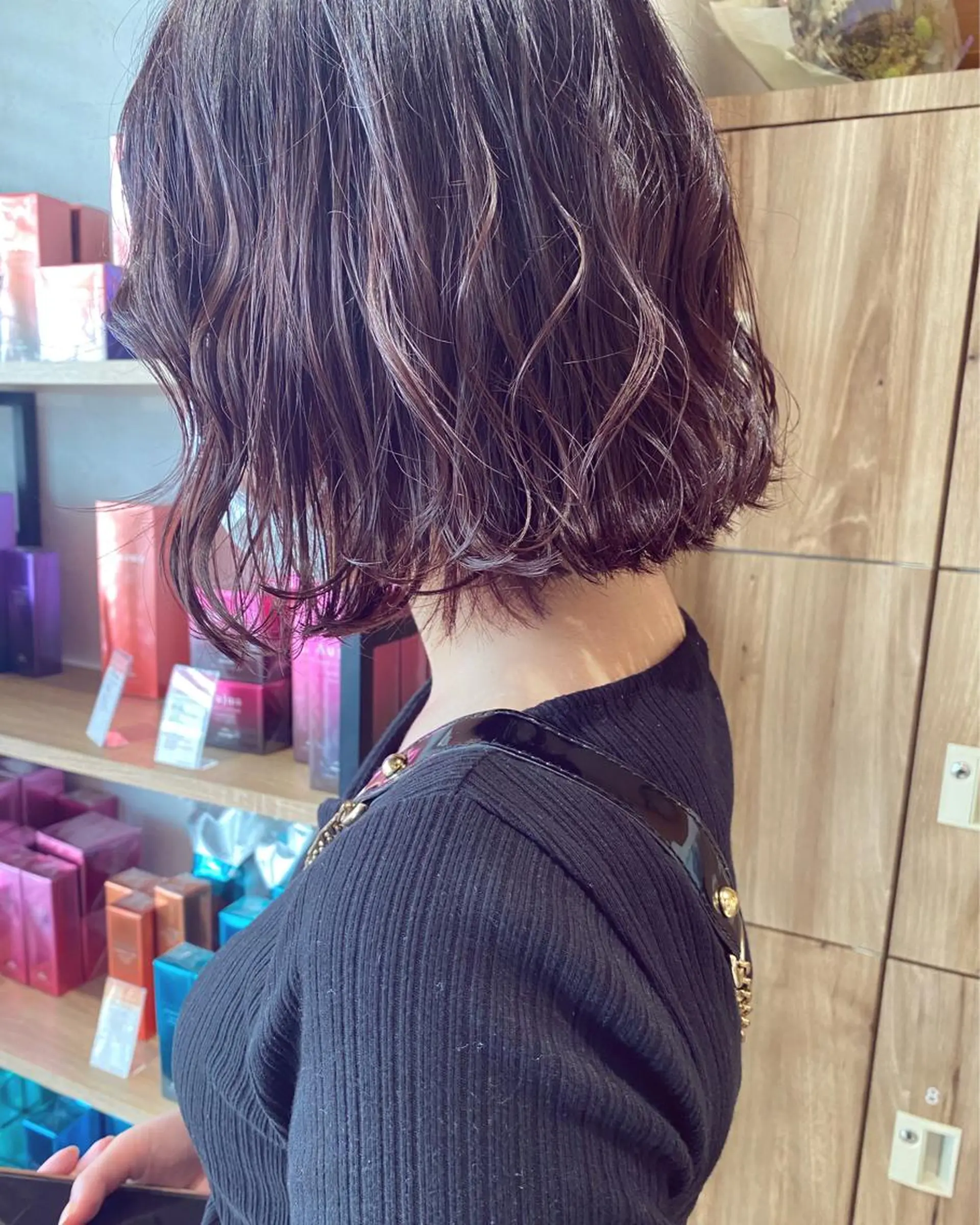 ショート カラー ヘアアレンジ ブリーチ ブラウンカラー ブリーチなしカラー ピンクカラー ピンクブラウン ヘアカラー トリートメント ヘッドスパ パーマ指名No1 /namiのヘアスタイル
