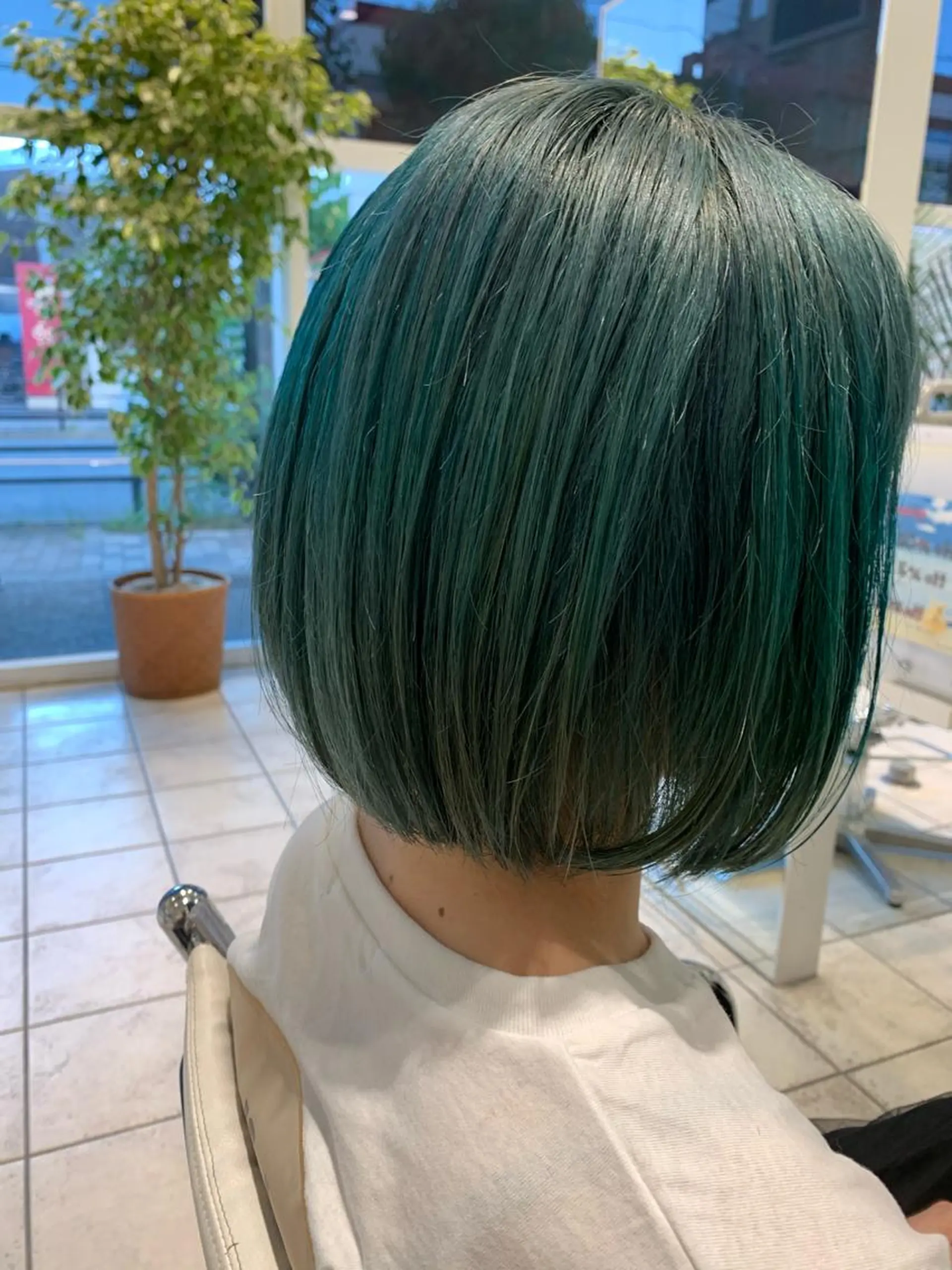 ミディアム カラー ヘアアレンジ 竹井 寛喜のヘアスタイル