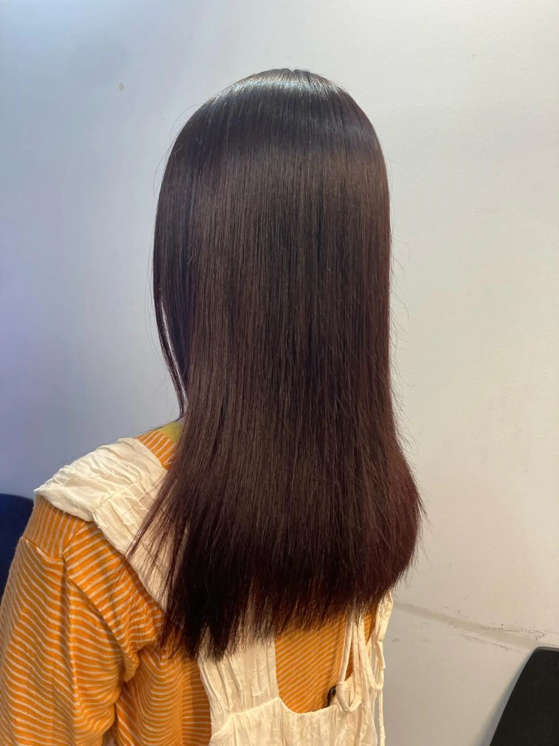 ロング カラー ブリーチ ディープラベンダー ラベンダーカラー ブリーチなしカラー レピア　博多駅前店所属・LEPIA 博多駅前店のマツエク・マツパデザイン