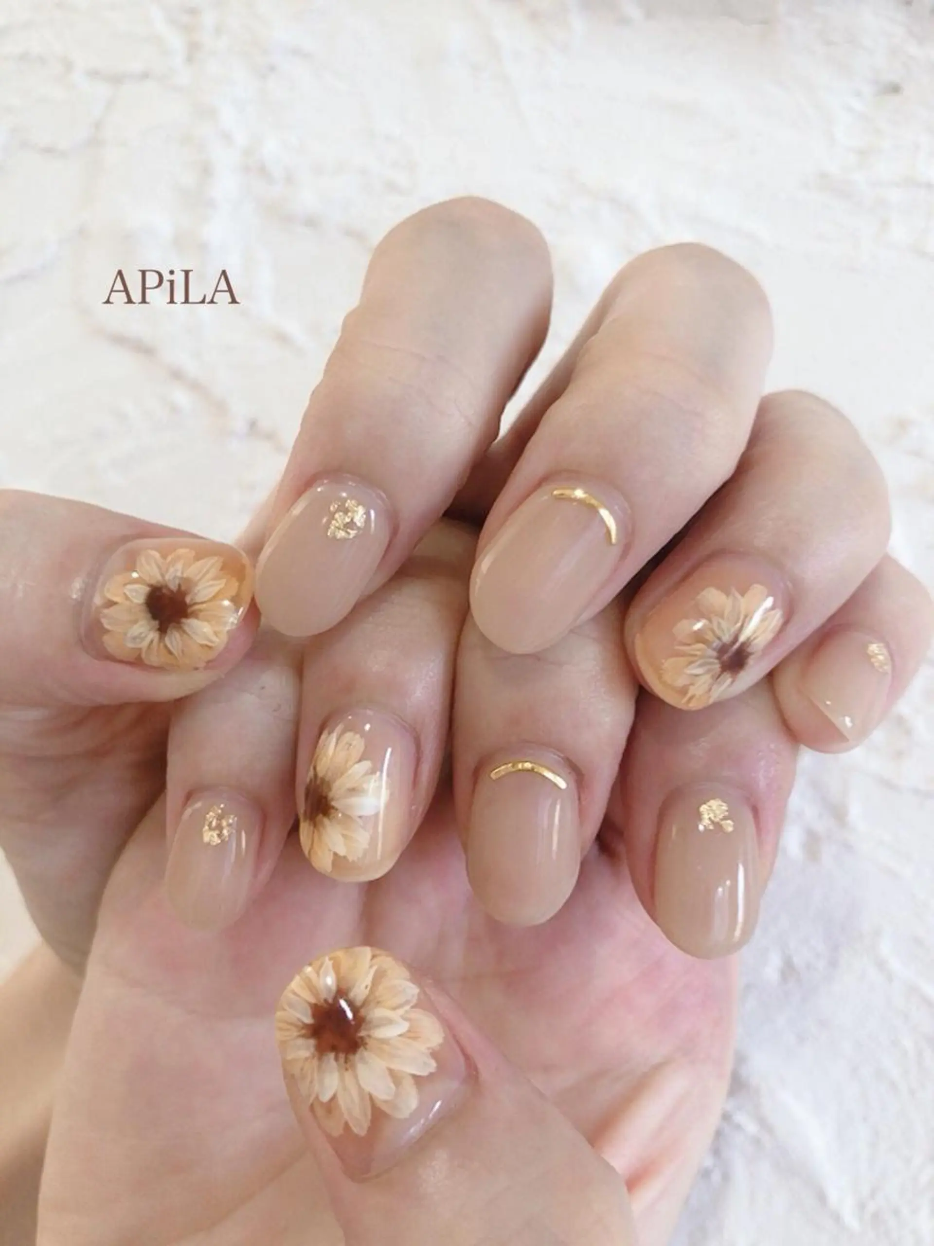ネイル アートネイル ハンドネイル APiLA 甲斐田のネイルデザイン