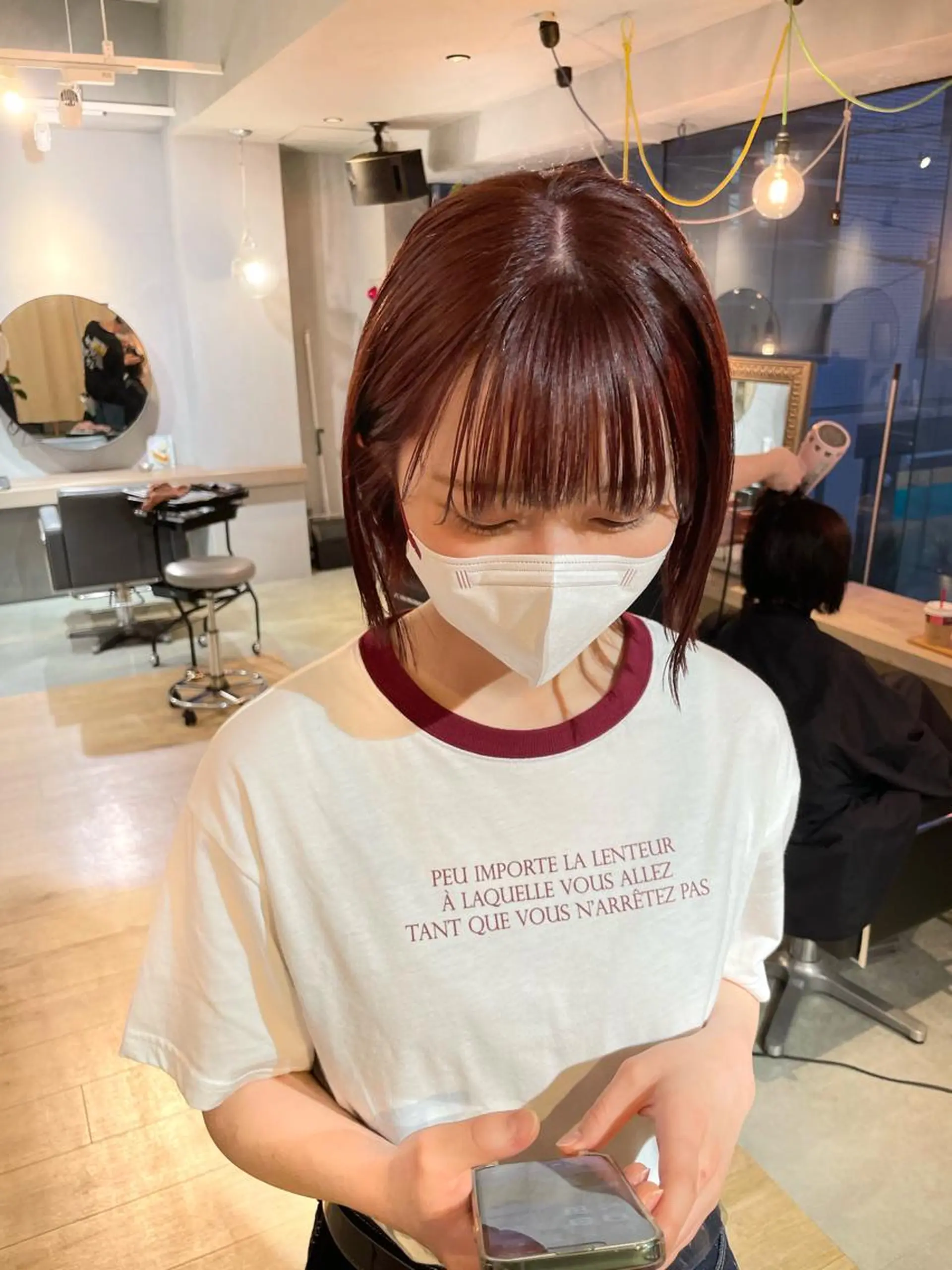 ショート ぱつっとボブ 古家 佑真のヘアスタイル