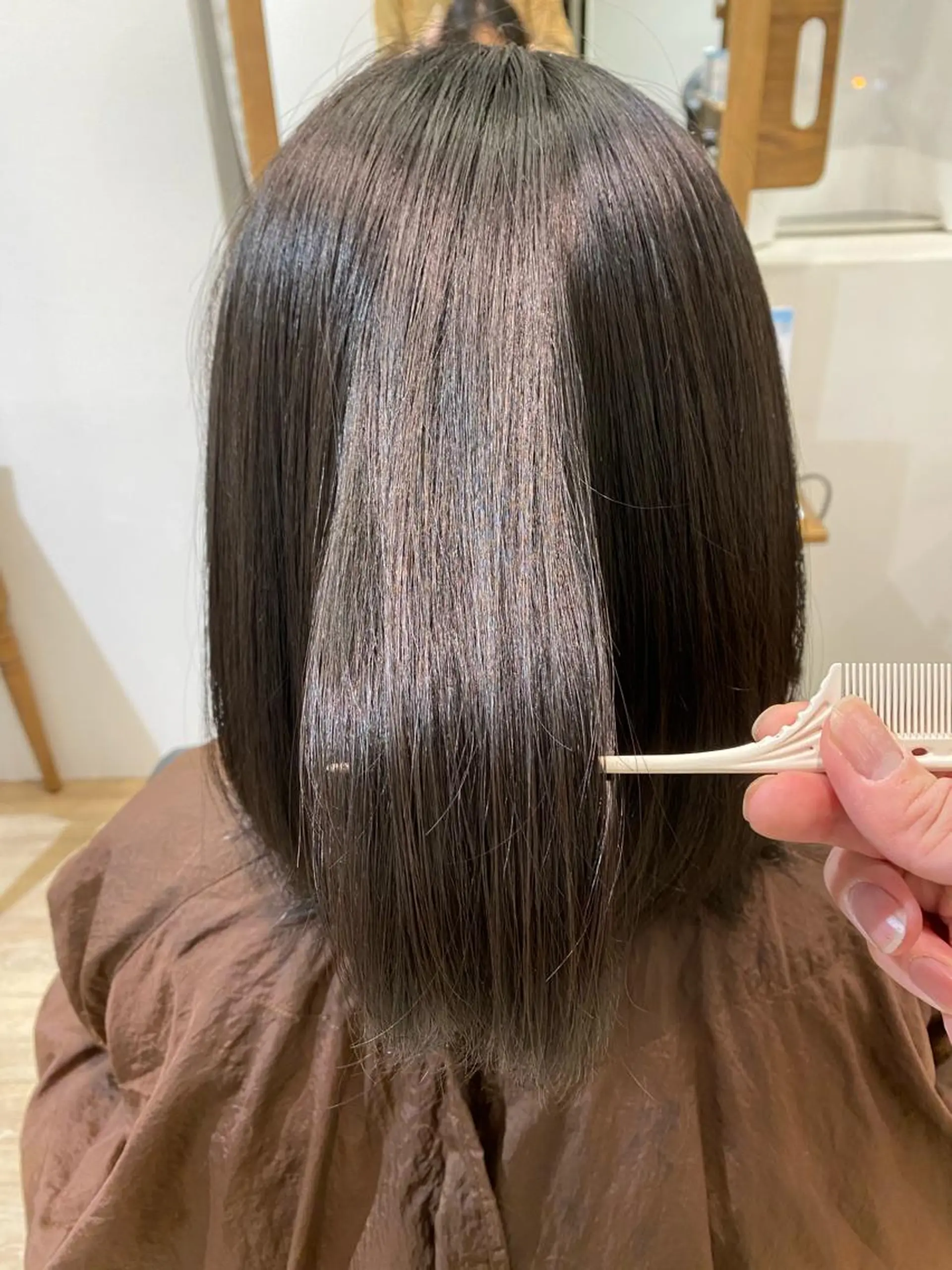 セミロング 髪質改善 カット トリートメント ✨美髪矯正の専門家✨ 髪質改善　松村のヘアスタイル