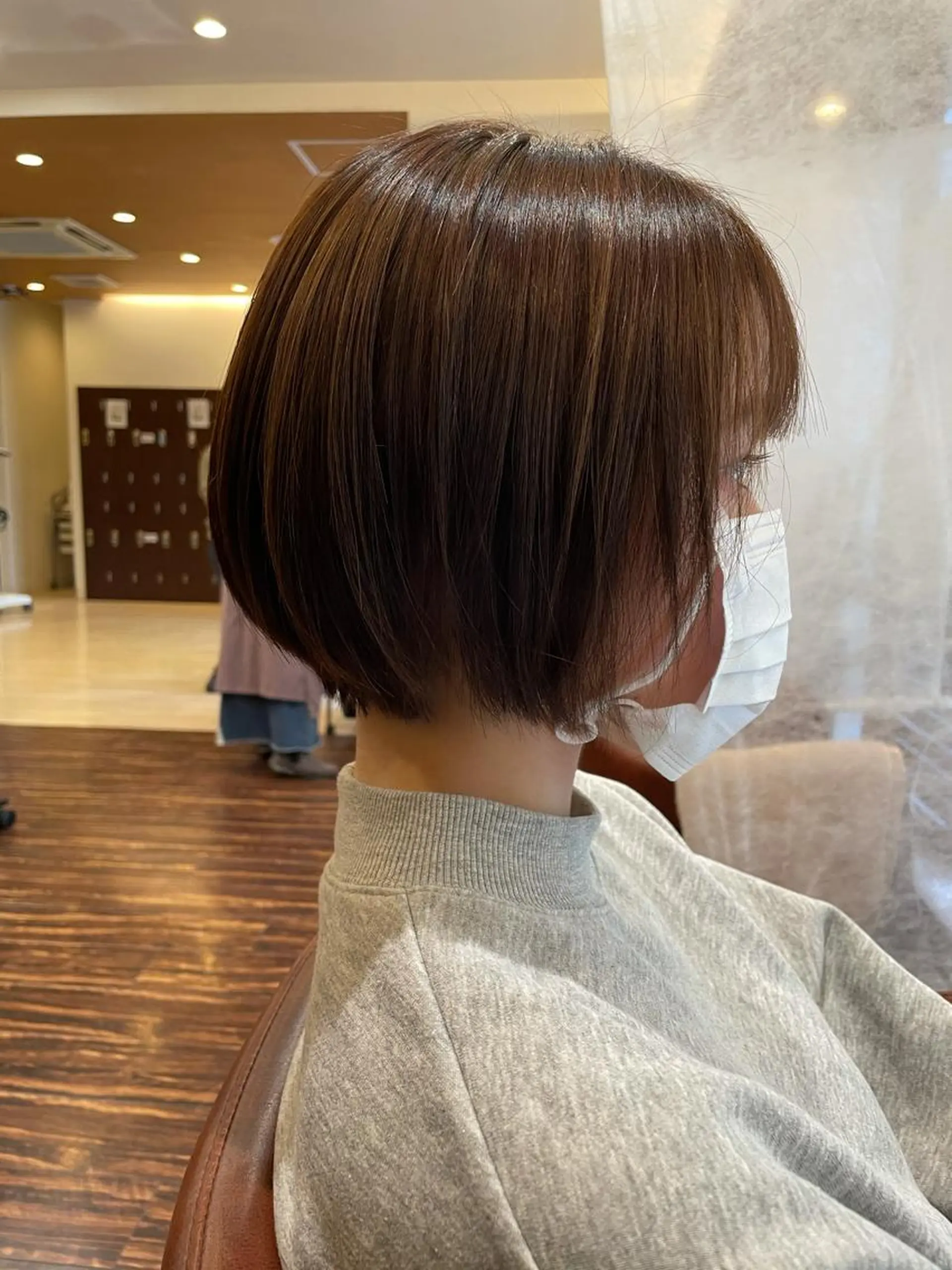 ショート カラー カット pesca 仙台駅前店所属・🖤オサダ マナミ🖤のヘアスタイル