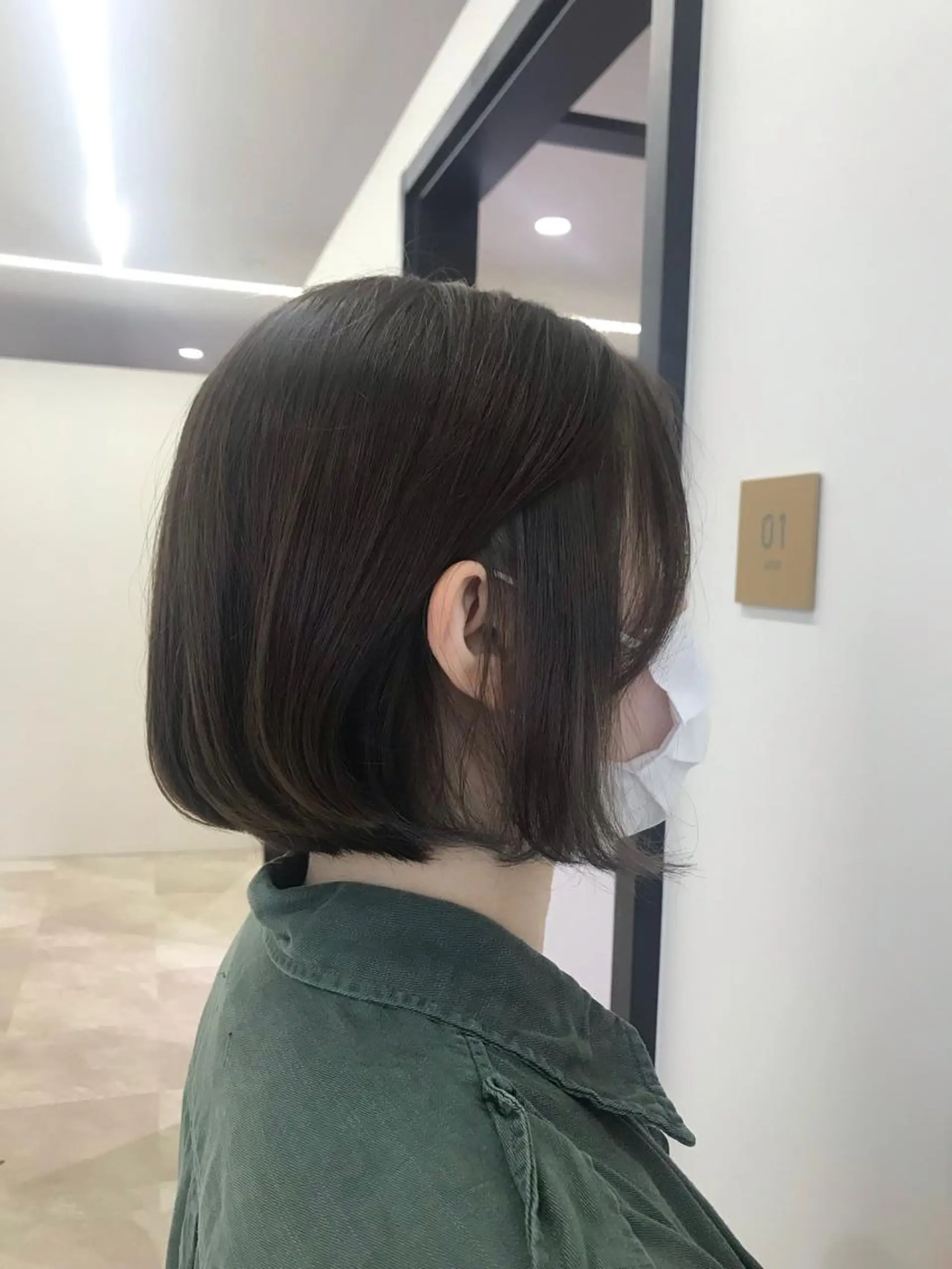 ショート カラー アッシュ インナーカラー カット ヘッドスパ レイヤー/ウルフ/ ボブ/ショート/屋敷のヘアスタイル