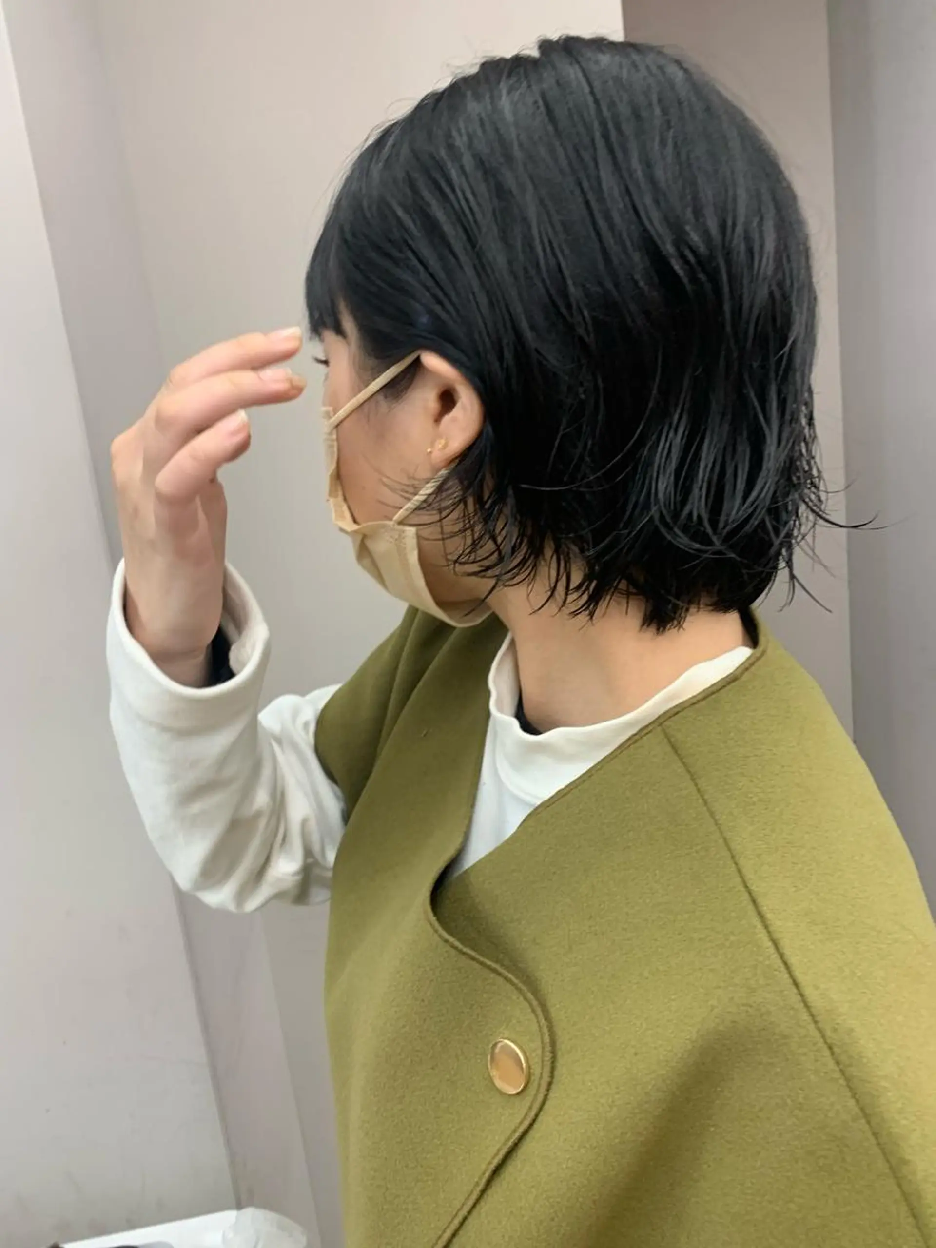 ショート パーマ ボブ カット パーマ トリートメント 豊浦 翔太のヘアスタイル
