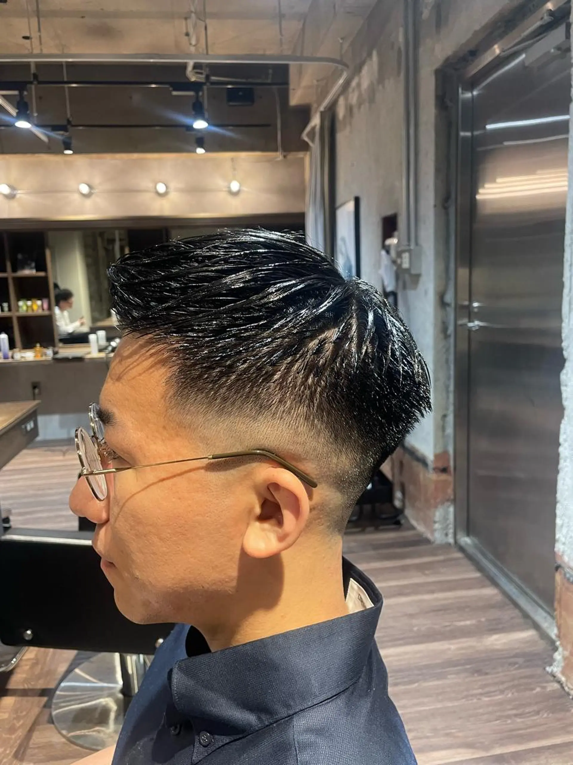 ショート カット 村上 翔平のヘアスタイル
