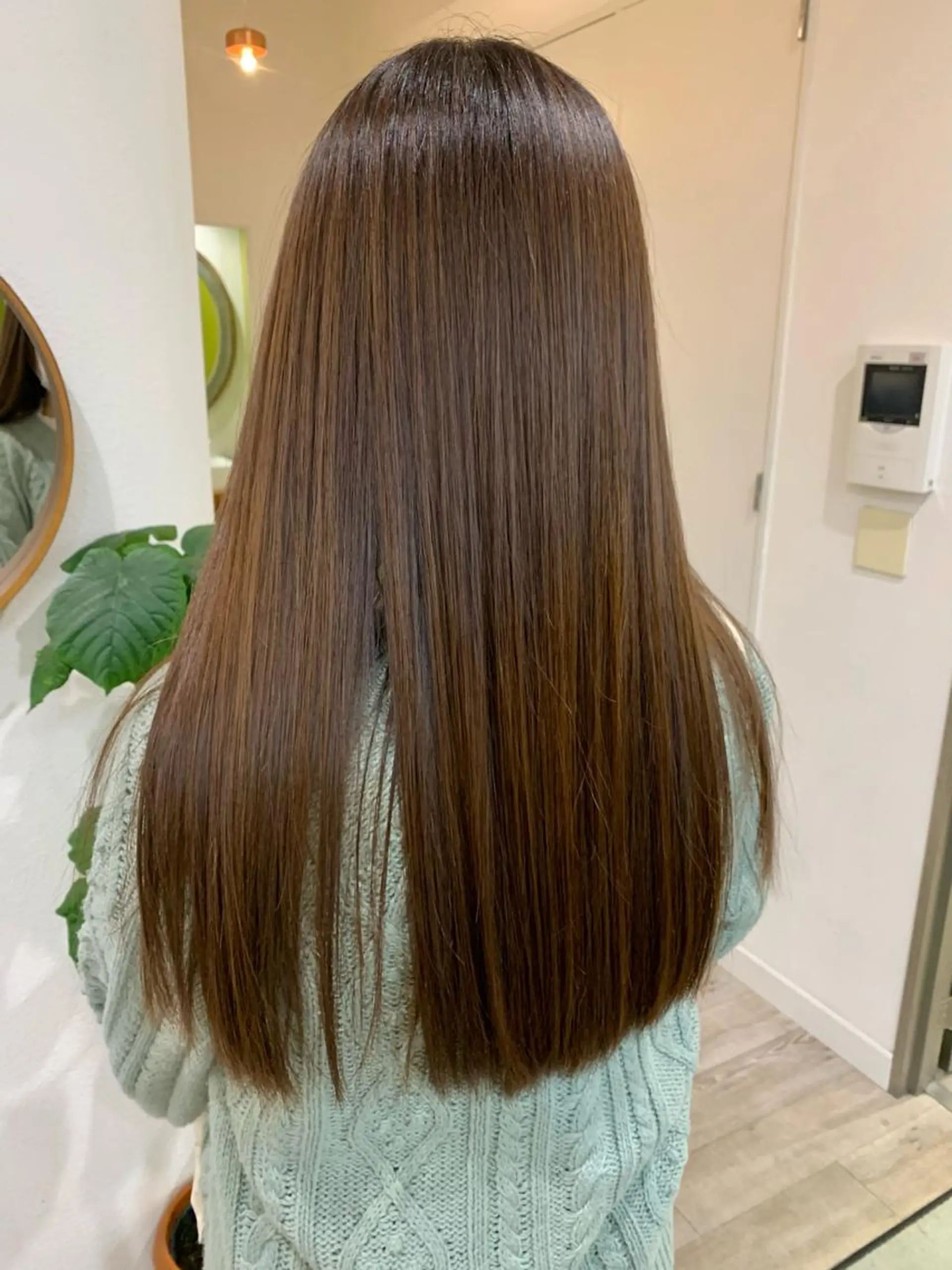 ロング 髪質改善 トリートメント Door代官山所属・詩織/パーマ /代官山のヘアスタイル