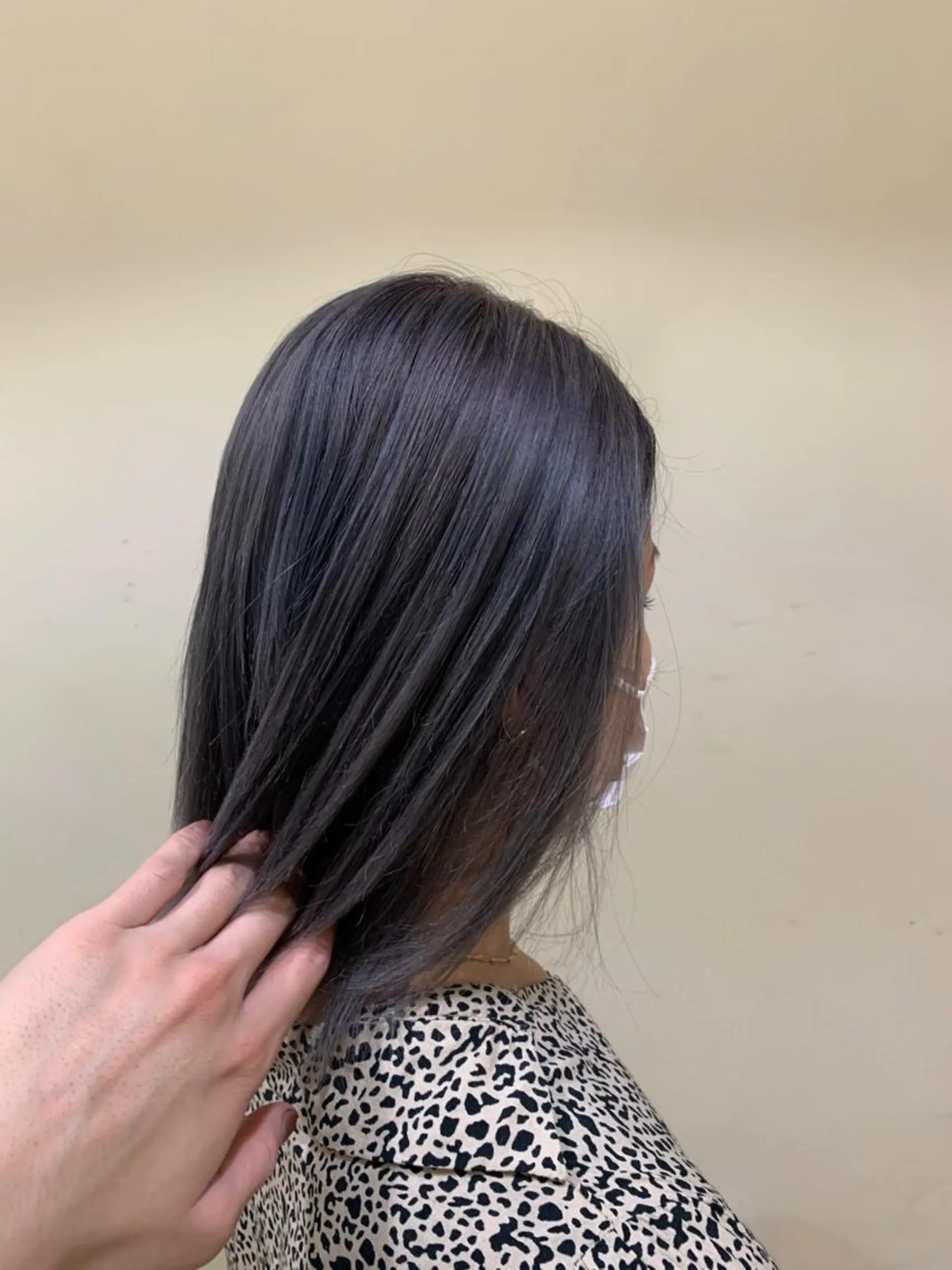 カラー ブルーカラー ブルーバイオレット バイオレットカラー バレイヤージュ／ ブリーチ/鎌田のヘアスタイル