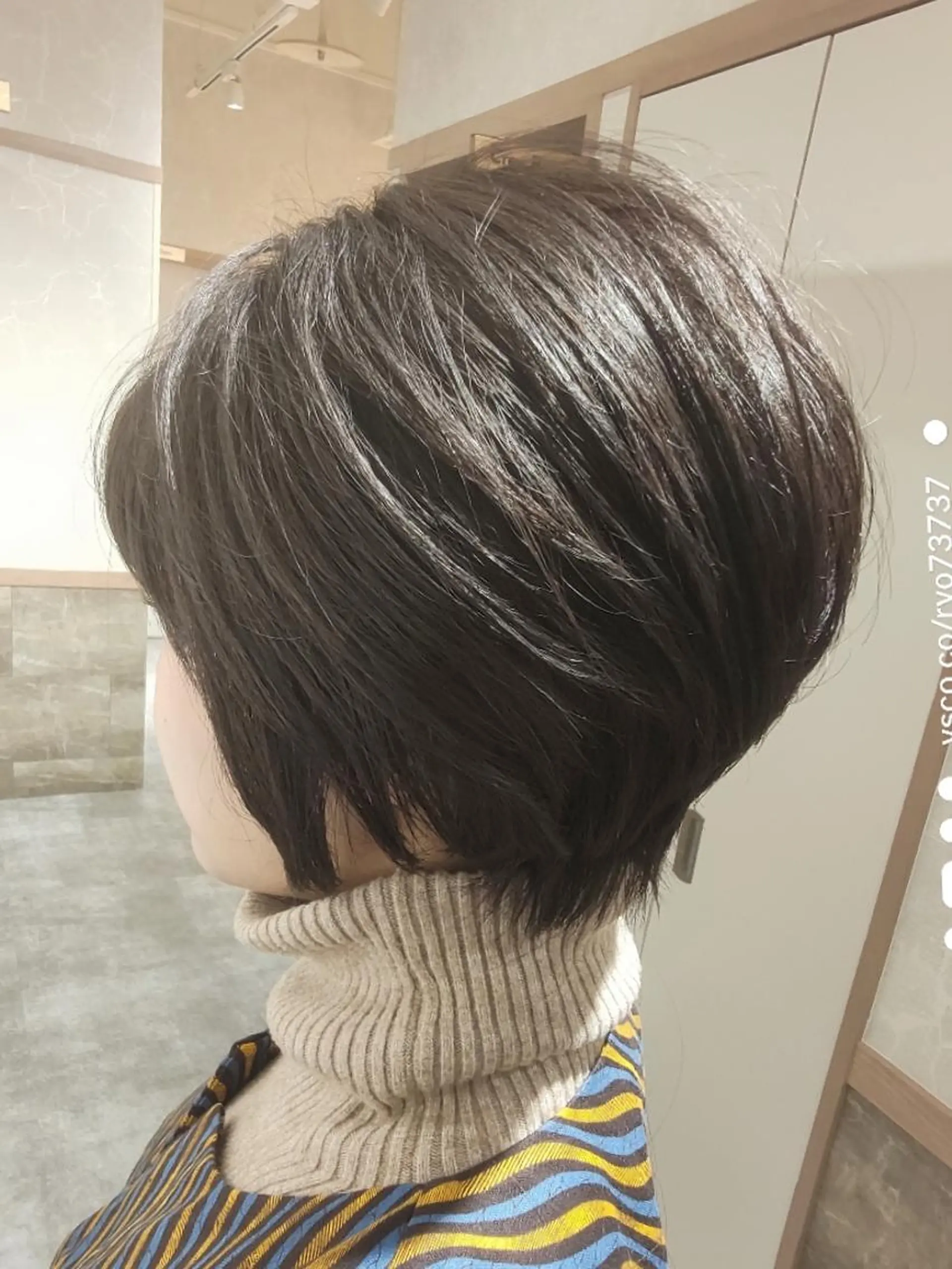 ショート カラー ショートボブ ボブ ショートヘア 伊藤 瞭のヘアスタイル