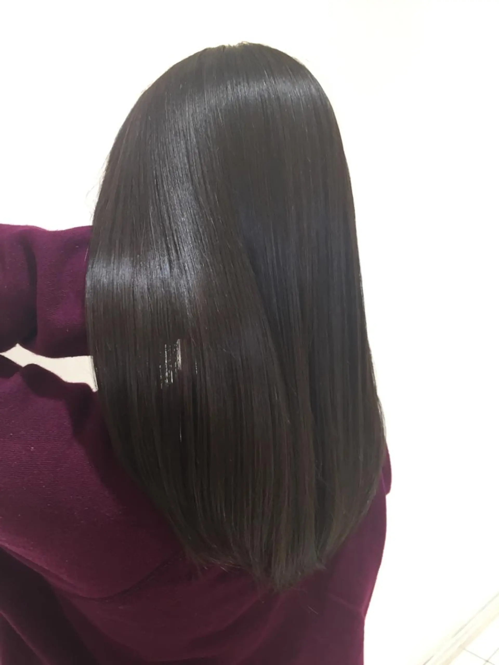 セミロング 日野・八王子縮毛矯正 ワタナベリョウマのヘアスタイル