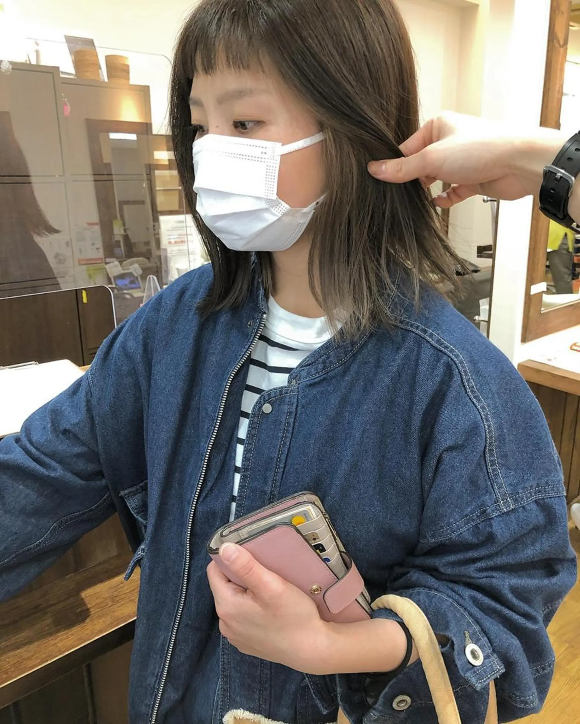 カラー アディクシーカラー アッシュ ブリーチ ダブルカラー グラデーションカラー 🌈ハイトーン/ ワタル🌈のヘアスタイル