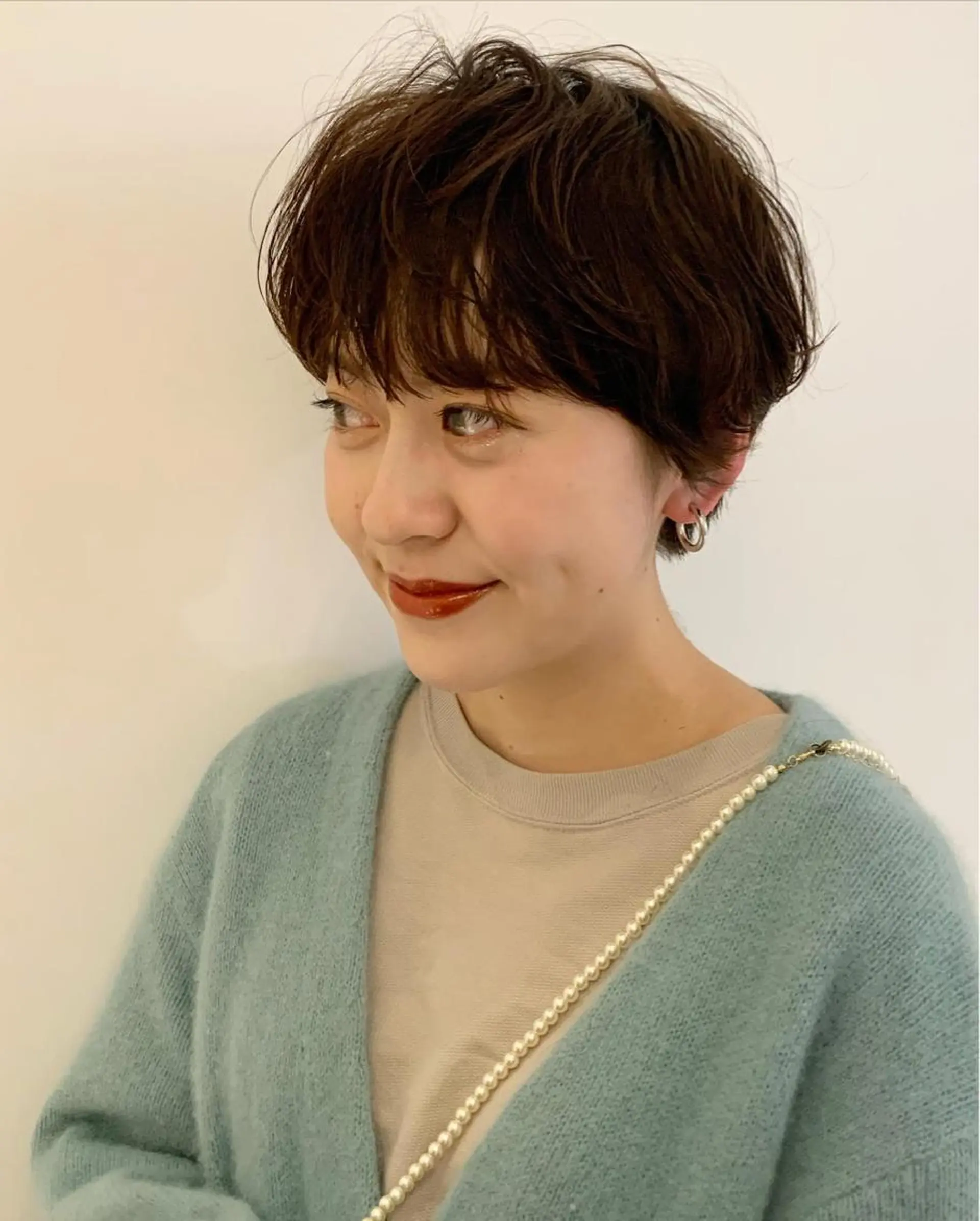 ショート ショートヘア 鈴木 真司のヘアスタイル