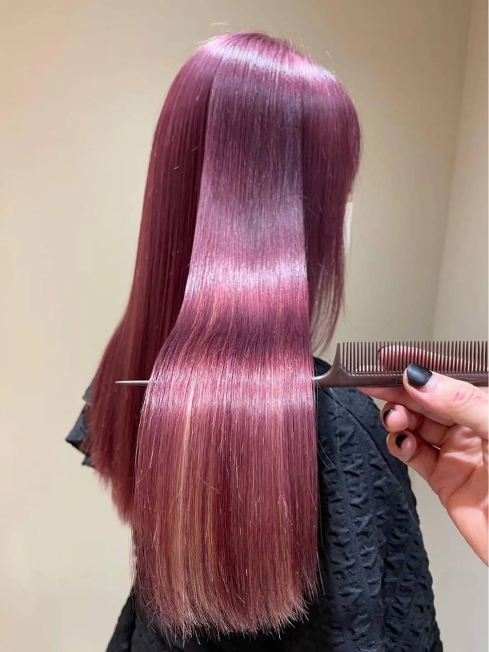 ロング カラー カット ヘアカラー 縮毛矯正 トリートメント 大人の垢抜けヘア👗 川崎/栗原智恵のヘアスタイル