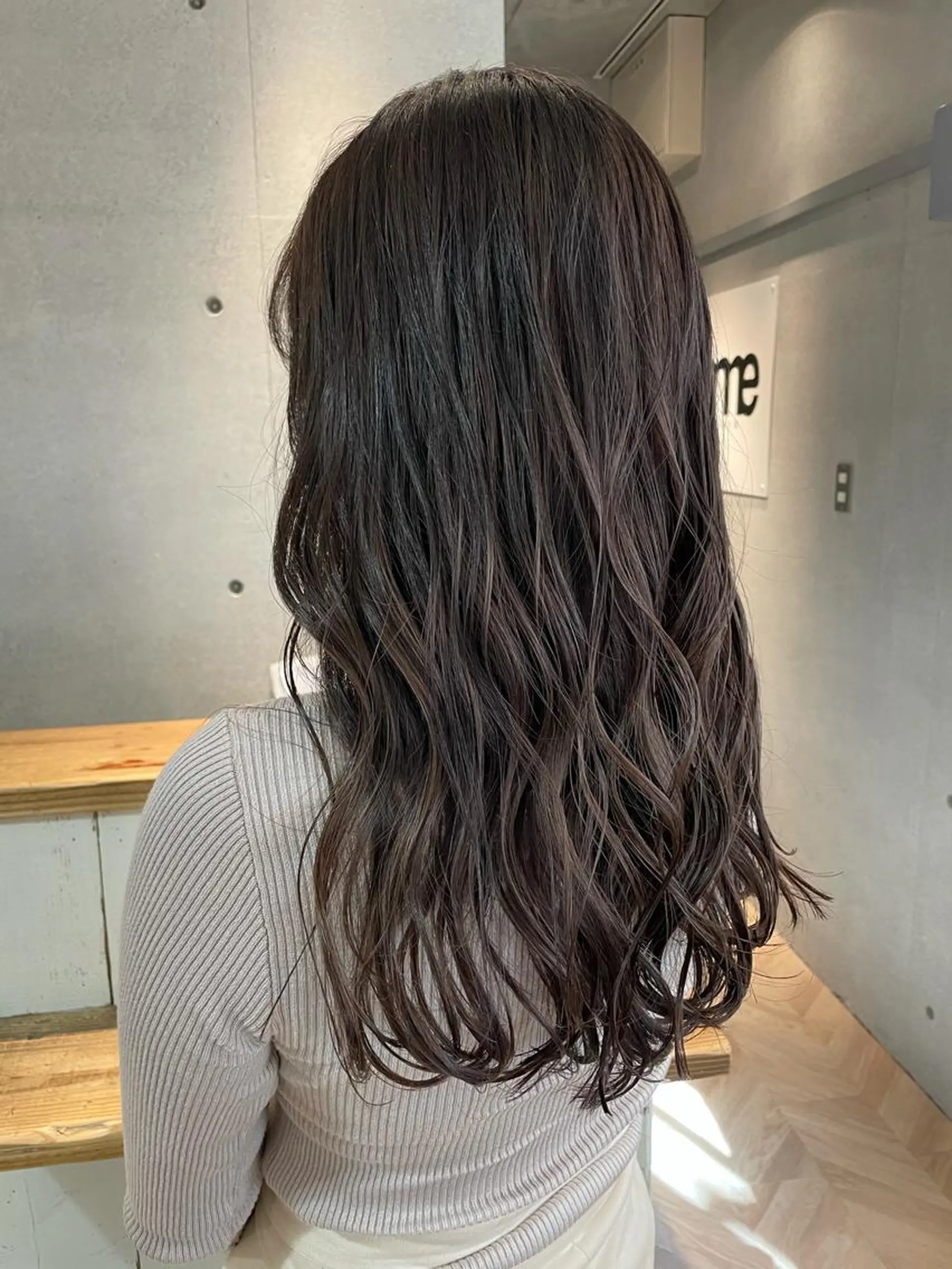 ロング カラー ブリーチ 透明感カラー カット ヘアカラー トリートメント しのはら まどかのヘアスタイル