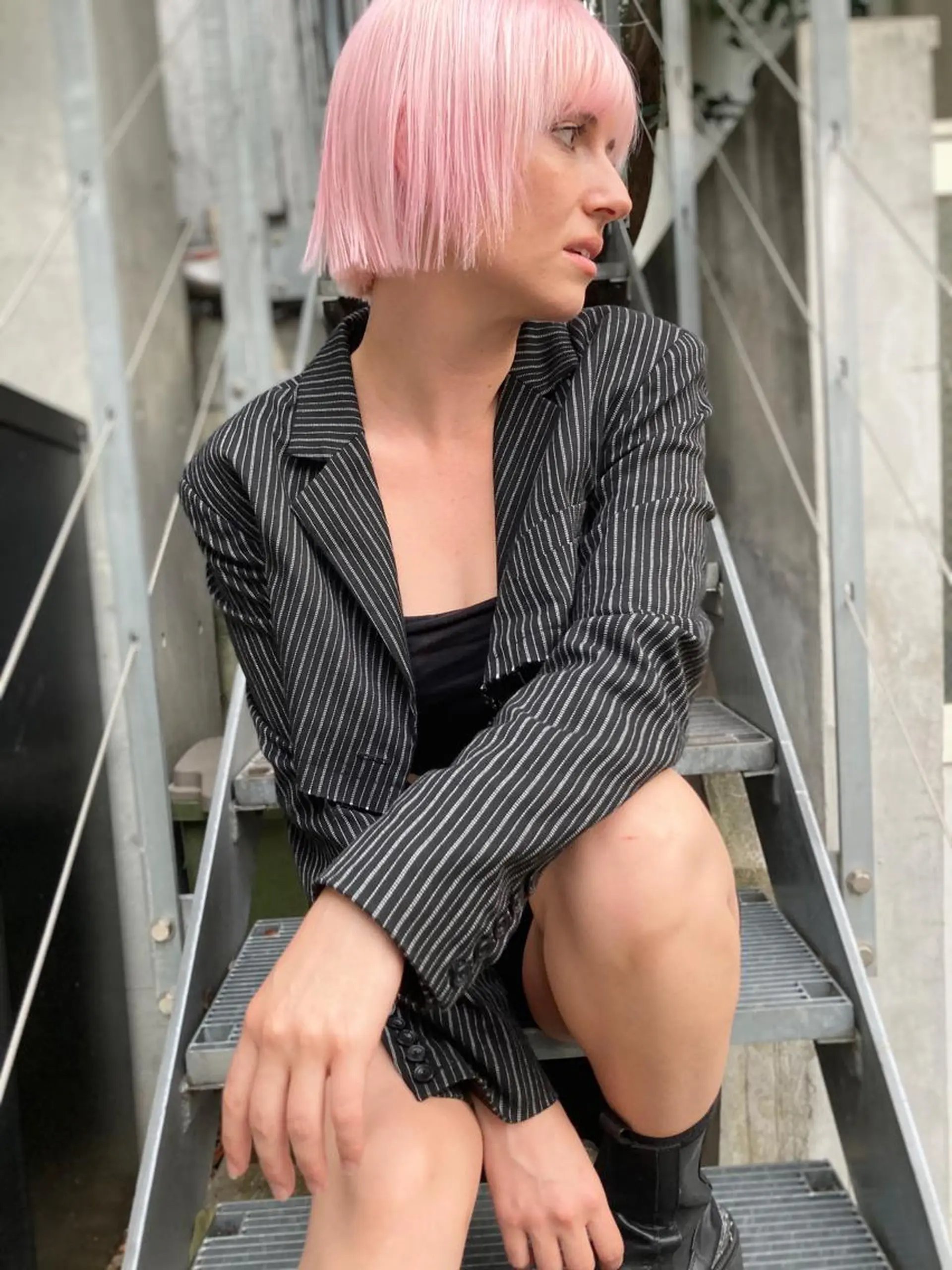 ショート カラー ピンクカラー ainico.所属・髪質改善　艶髪✨ Teppeiのヘアスタイル