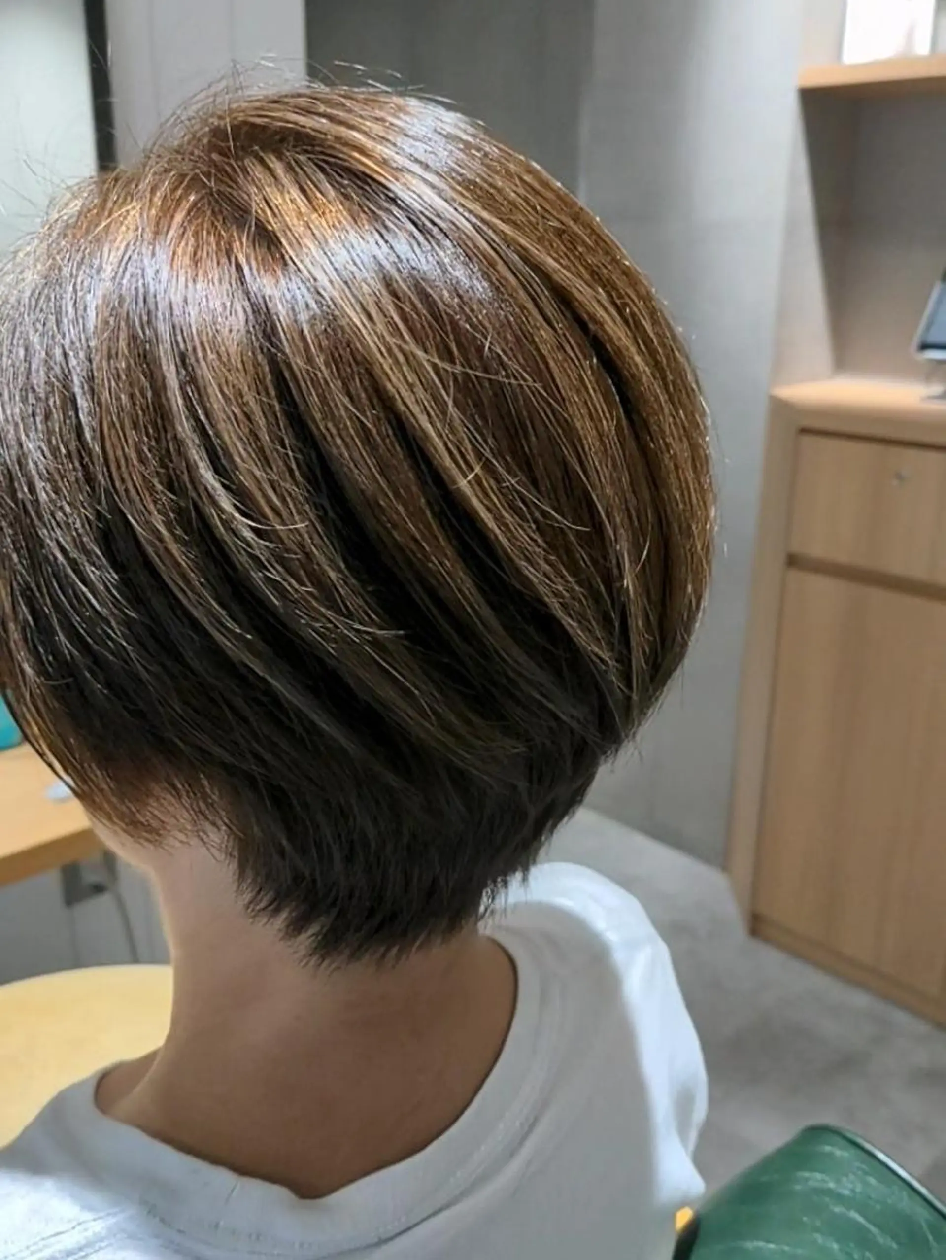 ショート ハイライト カット ヘアカラー トリートメント ヘッドスパ 髪質改善/ヘッドスパ 谷戸佑樹のヘアスタイル