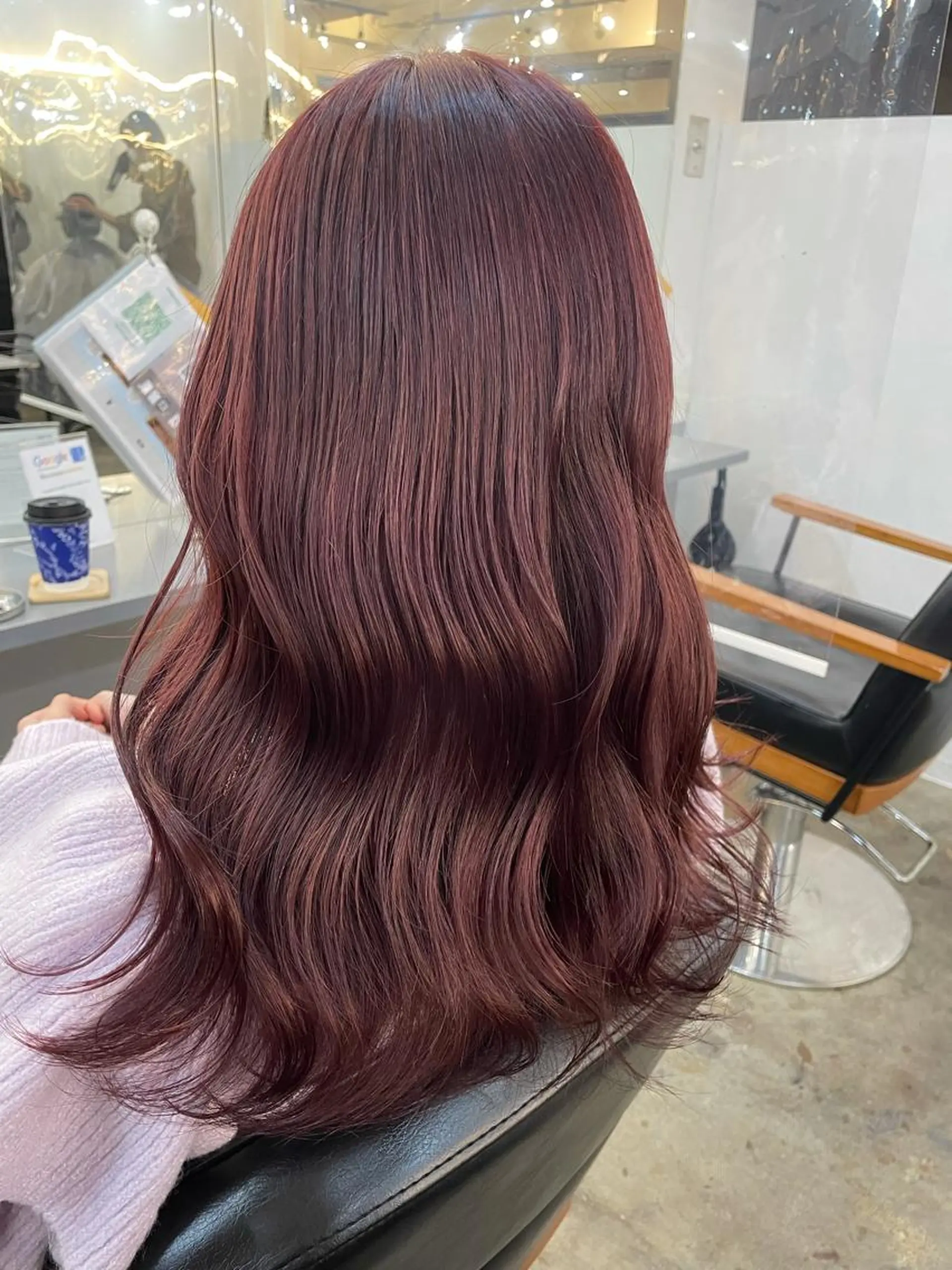 セミロング 🤍韓国ヘア🇰🇷 タバタサオリ🤍のヘアスタイル