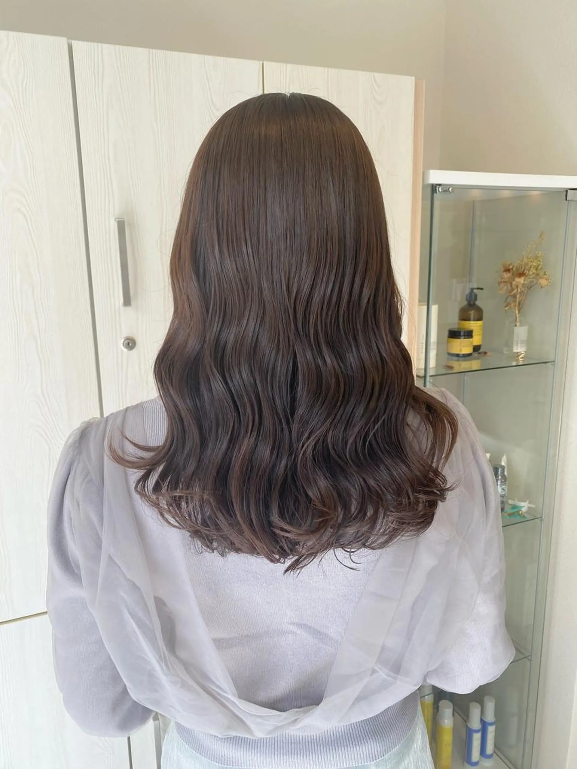 ミディアム カラー カット ヘアカラー トリートメント Masena所属・🍁中川 慎之介🍁のヘアスタイル