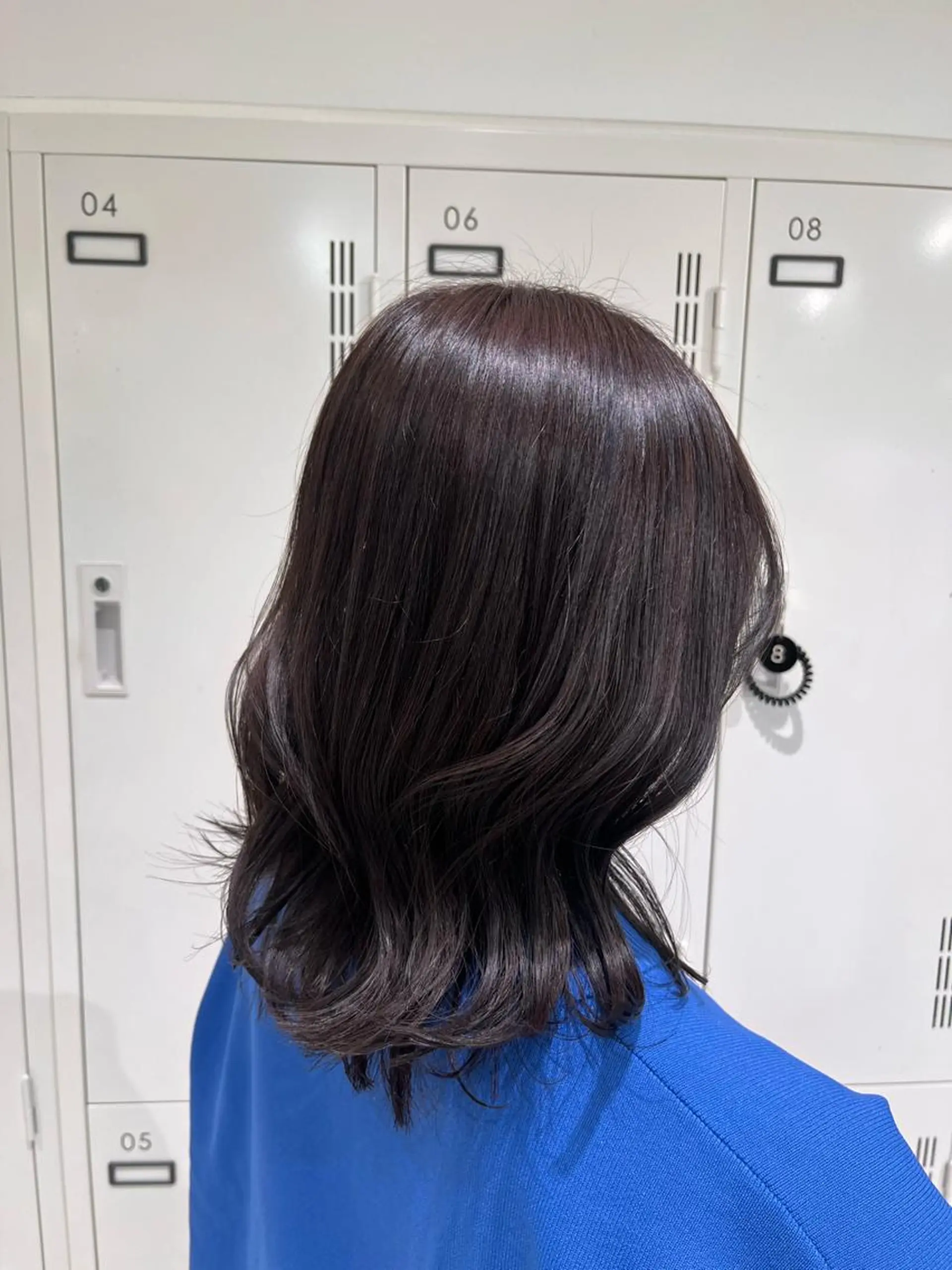 ミディアム カラー ラベンダーカラー ラベンダーグレー カット ヘアカラー トリートメント メンズ縮毛矯正🦊ハ イトーン　RYOKAのヘアスタイル