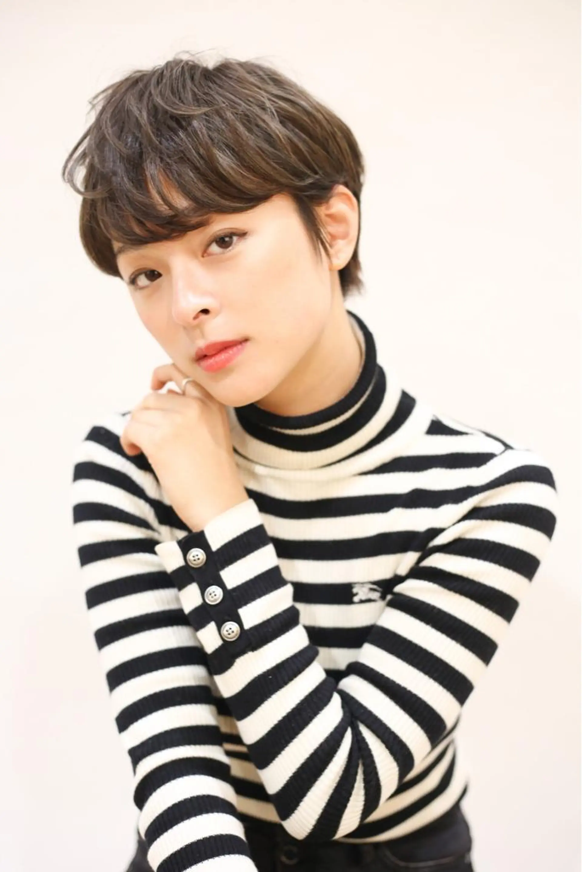 ショート ショートボブ ボブ 髪質改善 韓国風ヘア シースルーバング ヘアカラー トリートメント ヘアセット BACANCES〜バカンス〜所属・👑👑👑👑工藤 敬👑👑👑👑のヘアスタイル