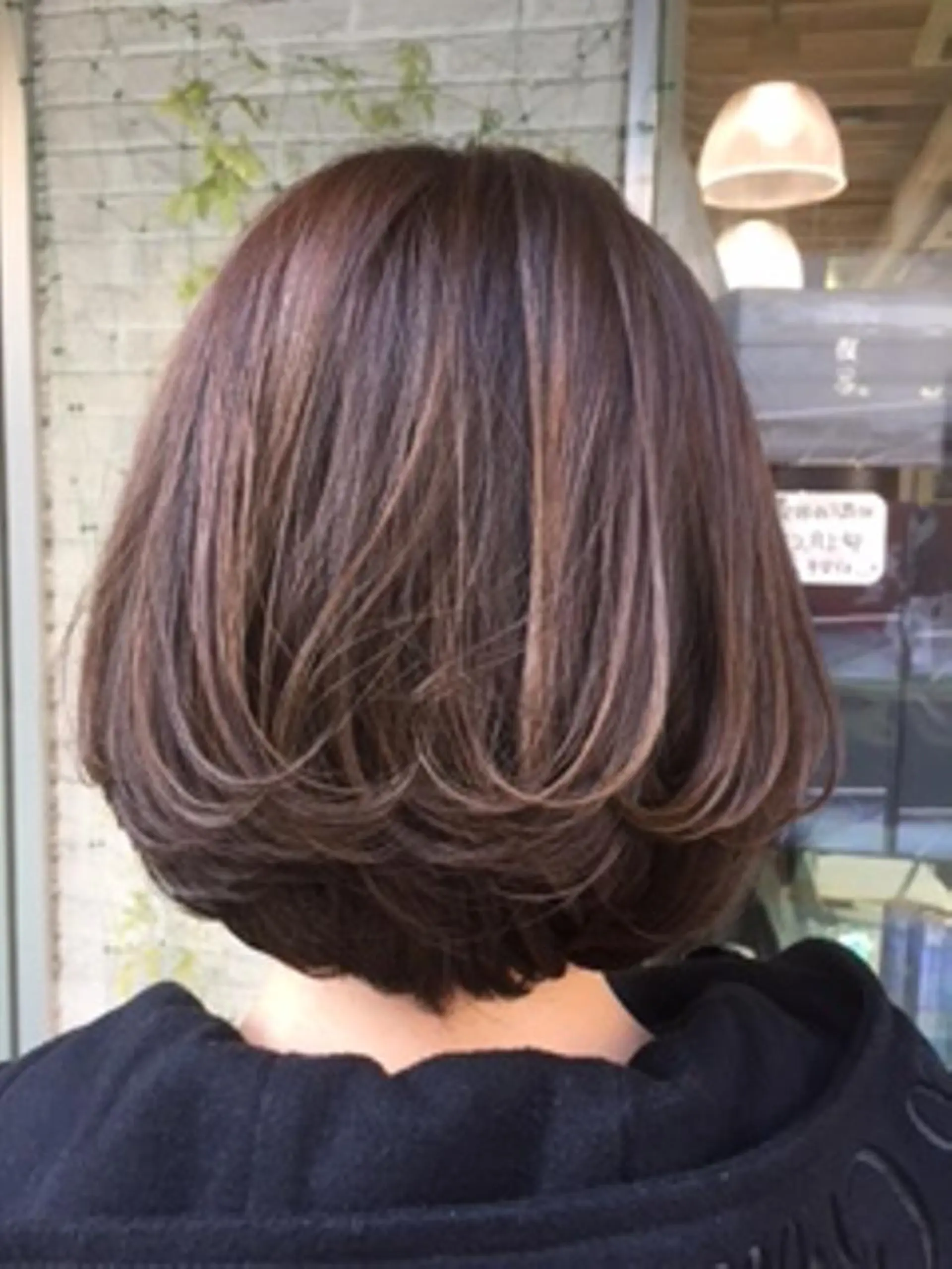 ミディアム カット パーマ トリートメント 西山 恵太郎のヘアスタイル