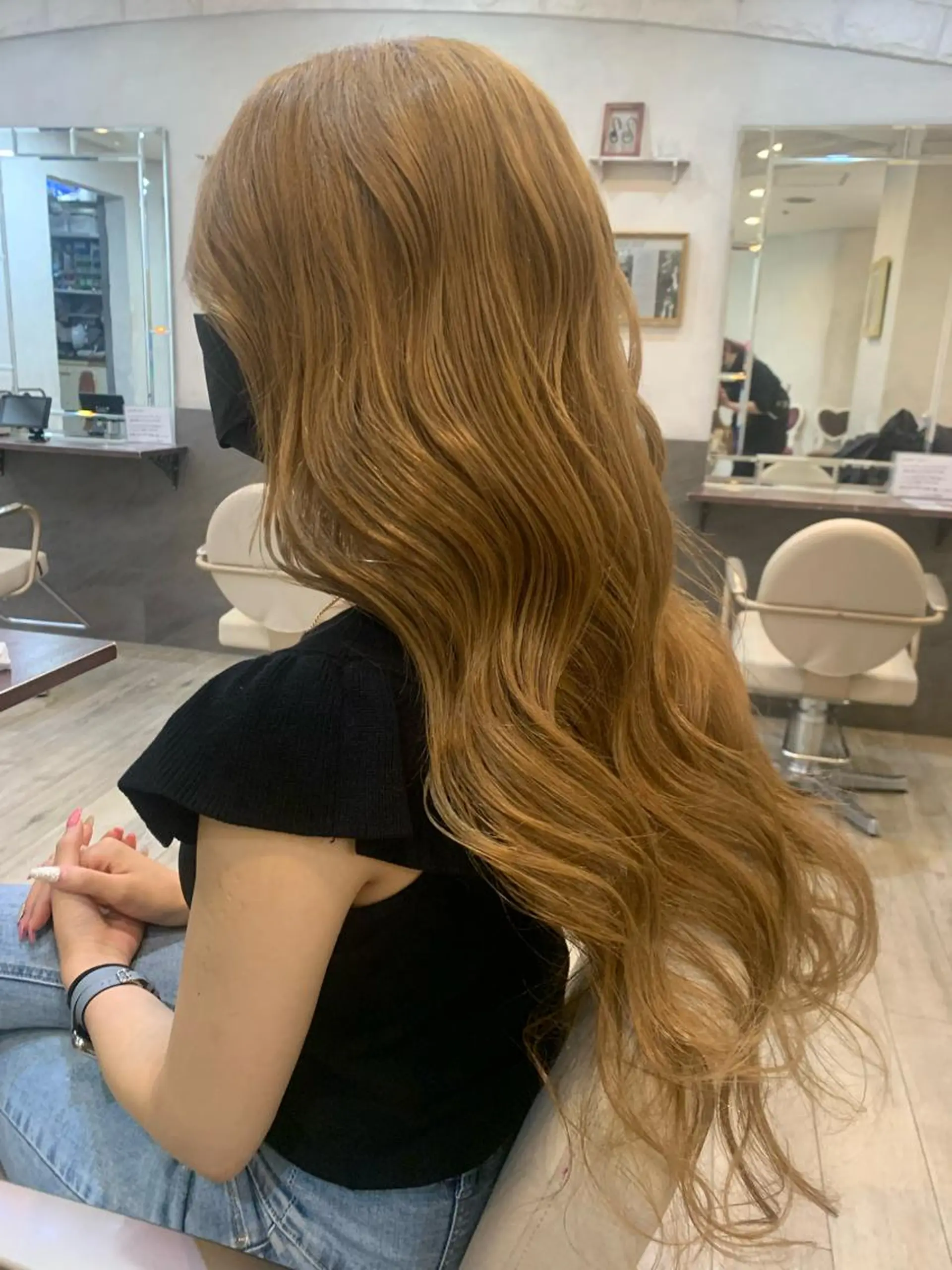 ロング number天王寺 スタイリストほたるのヘアスタイル
