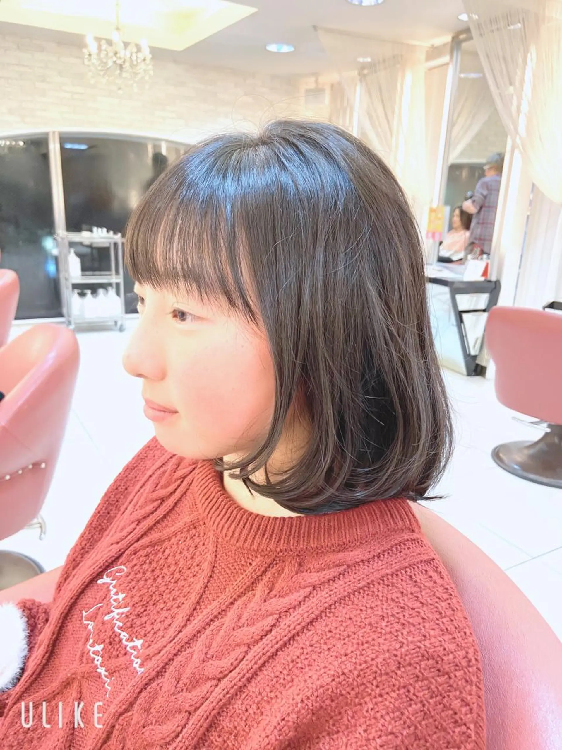 ミディアム カット 【髪質改善×カラー】 QUALIS沓掛貴浩のヘアスタイル