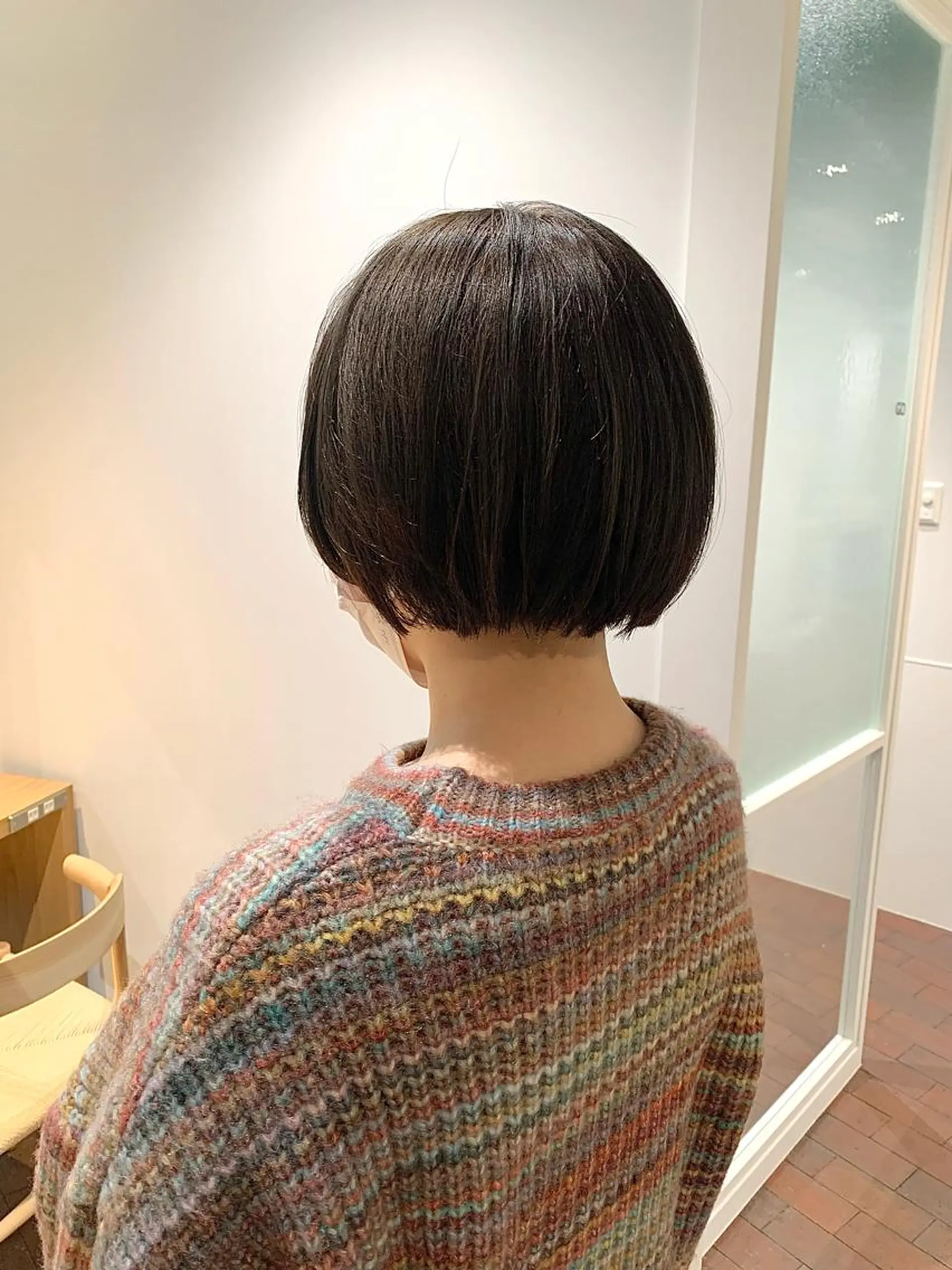 ミディアム カラー ヘアアレンジ ボブ カット ヘアカラー トリートメント GO TODAY SHAiRE SALON 梅田店所属・柔らかくすみカラー ボブ/ショートのヘアスタイル