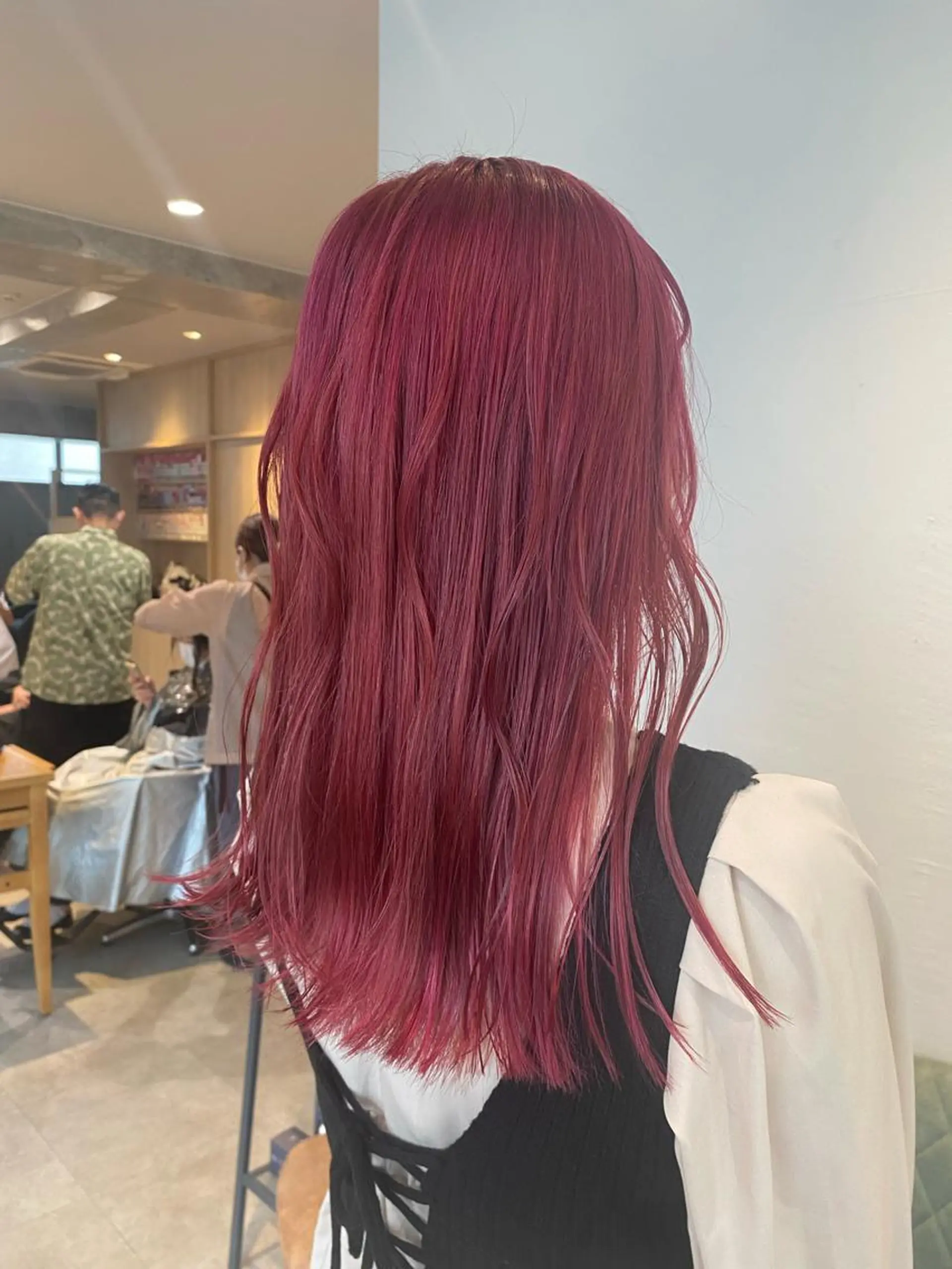カラー AO所属・RISAKO 艶髪モテヘア🎀府中のヘアスタイル