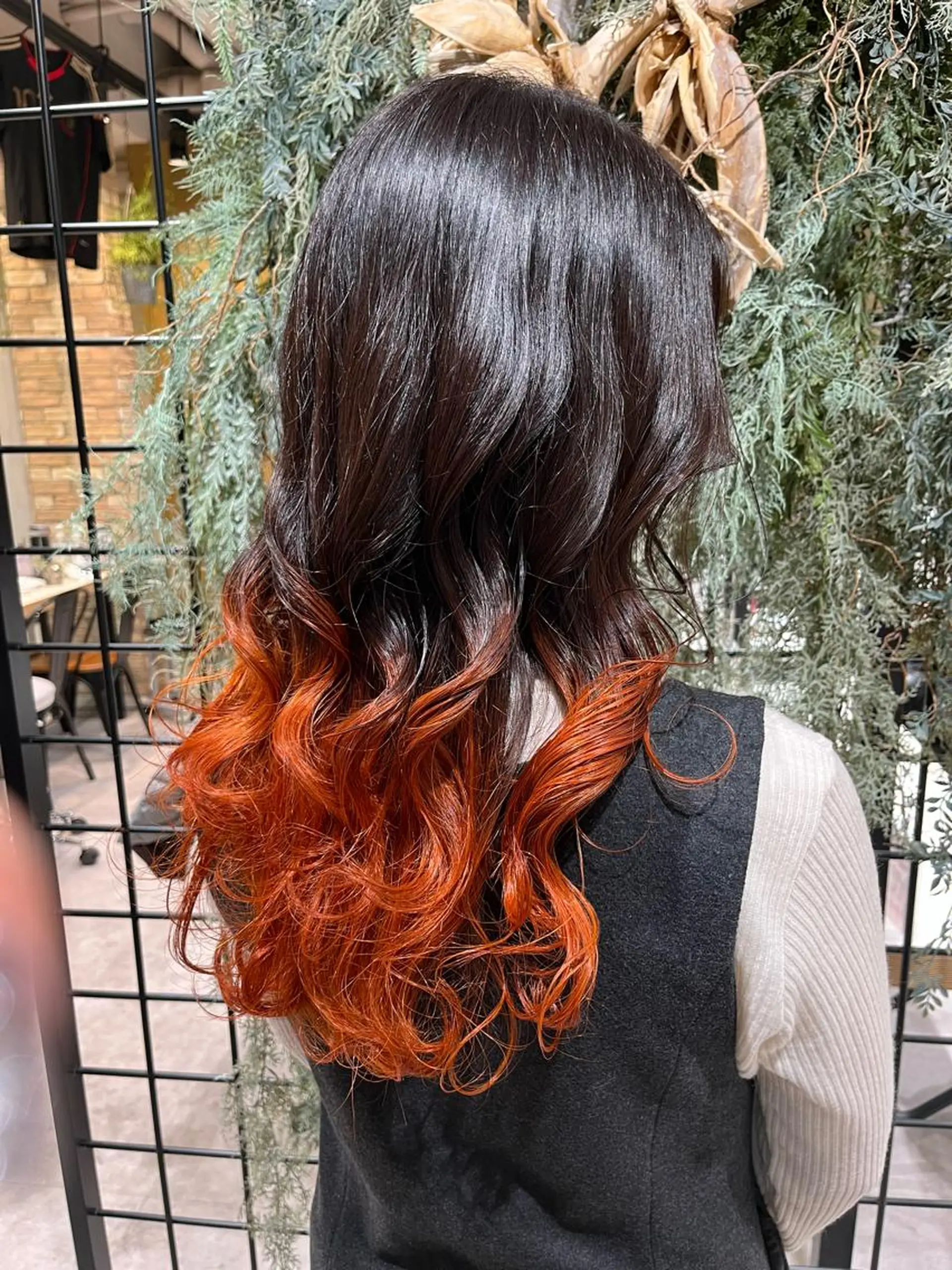 ロング カラー ウルフ.クロスパーマ 🖤RYOKAのヘアスタイル