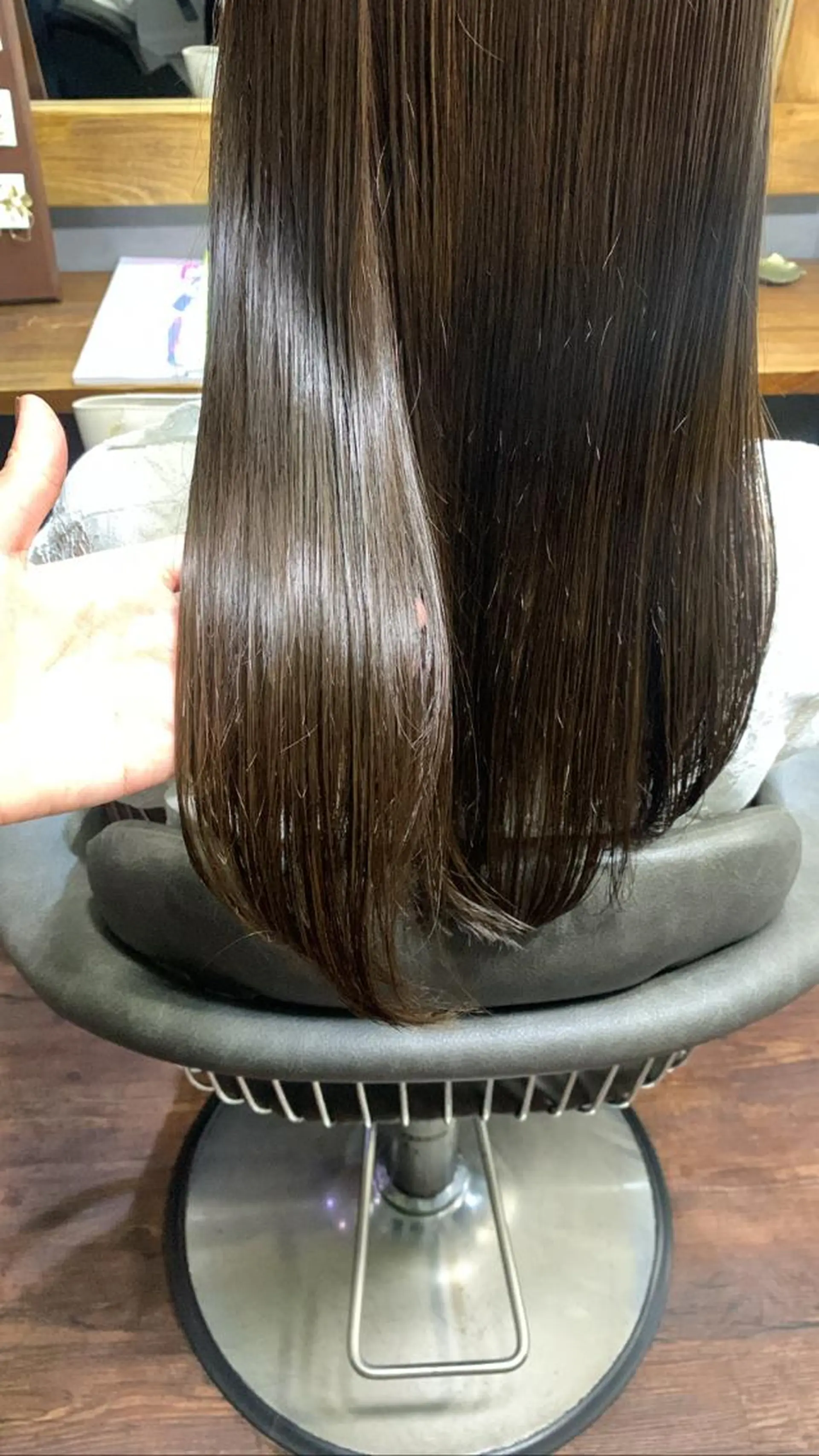 セミロング カラー ヘアカラー トリートメント chouette/ 根本優希のヘアスタイル