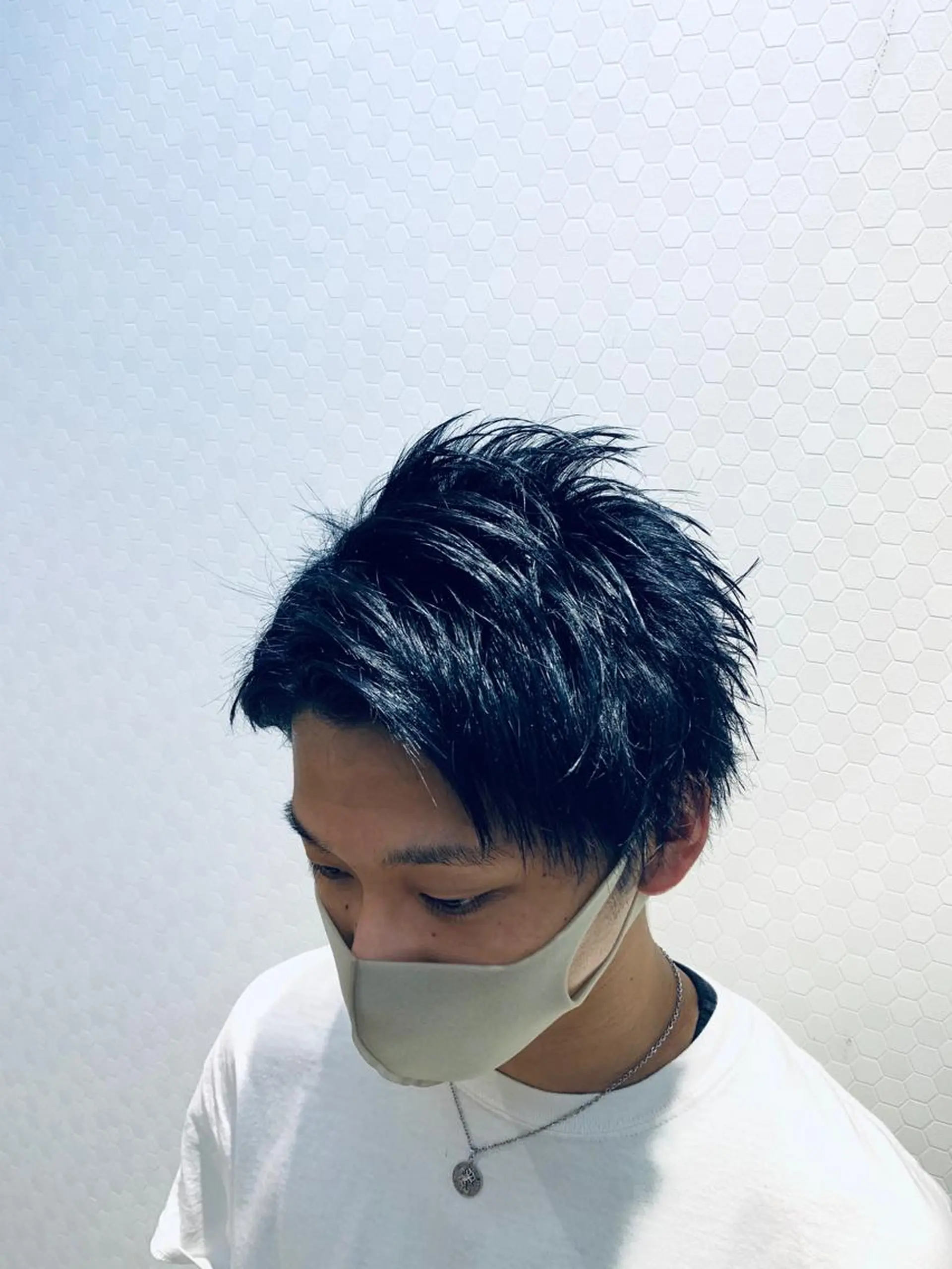 ショート カラー 大橋 一智のヘアスタイル