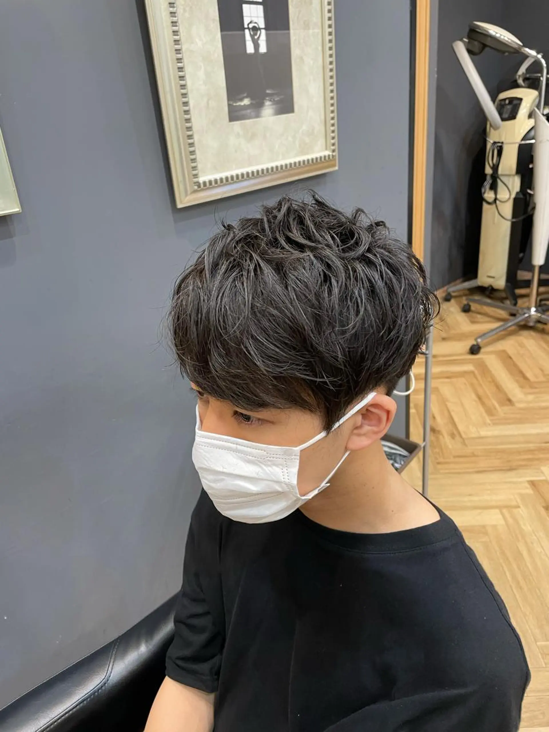 メンズ カット 韓国ヘア/レイヤー 🇰🇷/艶髪/長橋のヘアスタイル