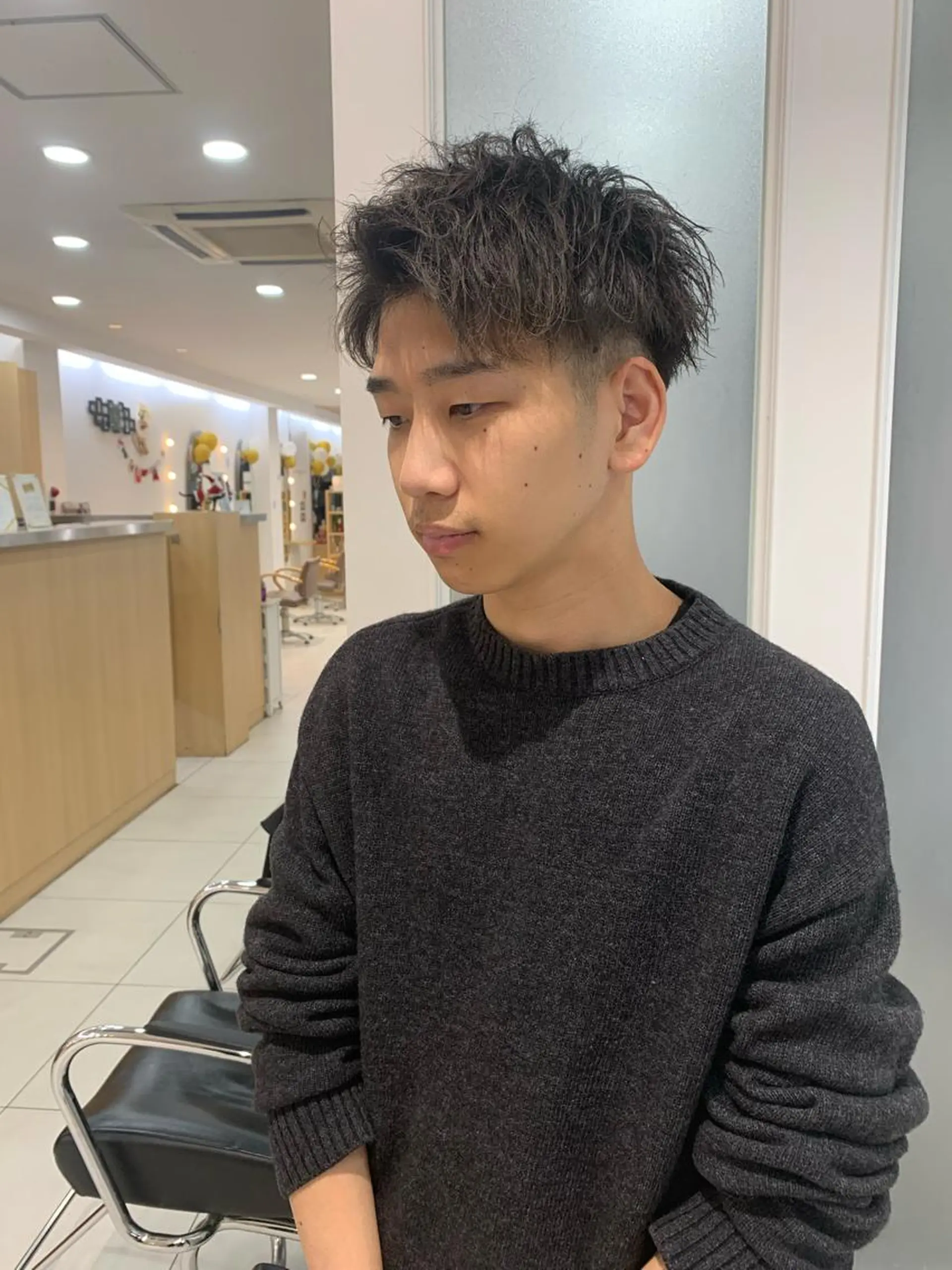 パーマ ヴァンカウンシル金山所属・髙橋明日香/金山/ デザイン／顔周りのヘアスタイル