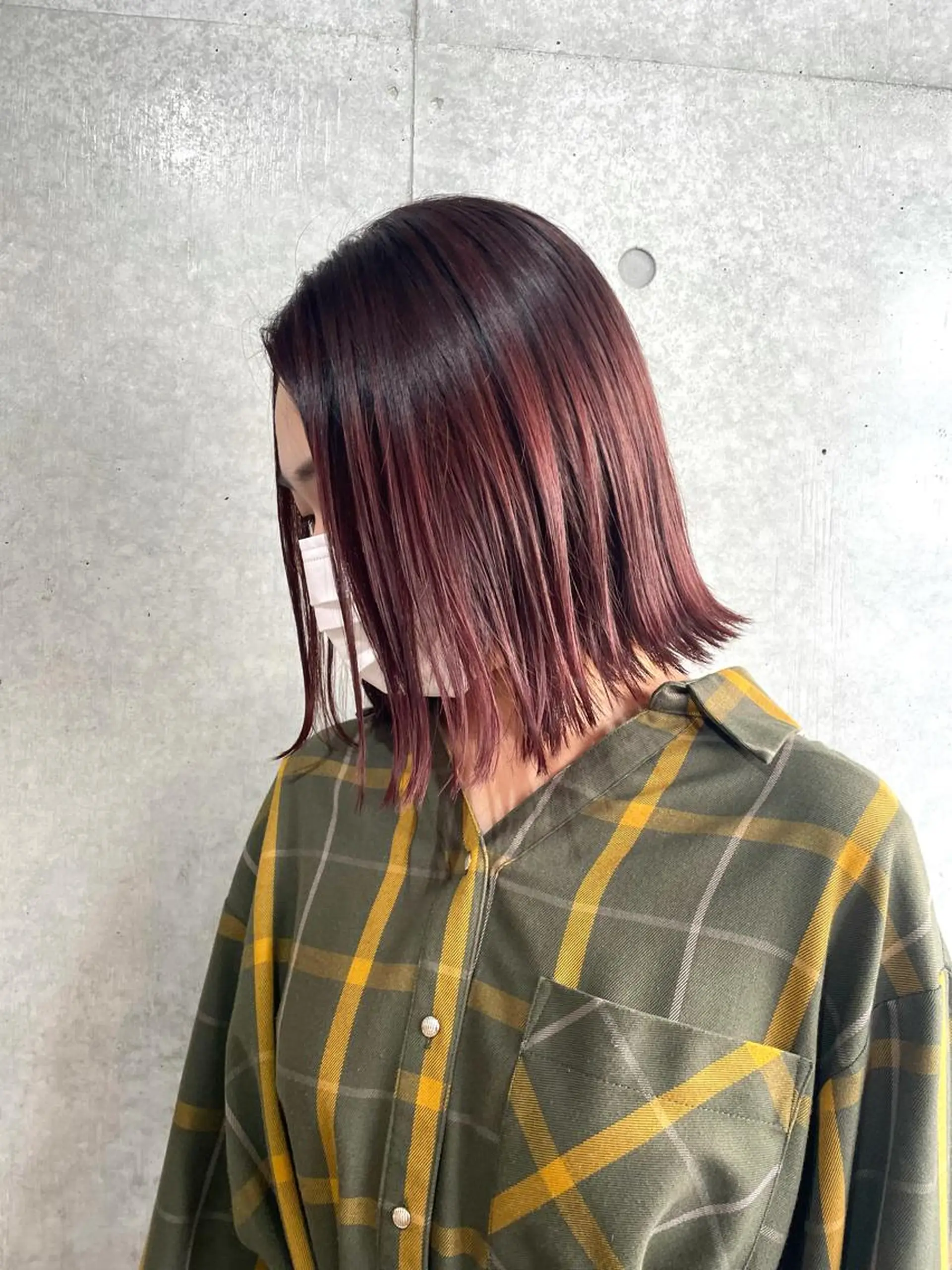ミディアム カラー ヘアアレンジ GRAND OMOTESANDOのヘアスタイル