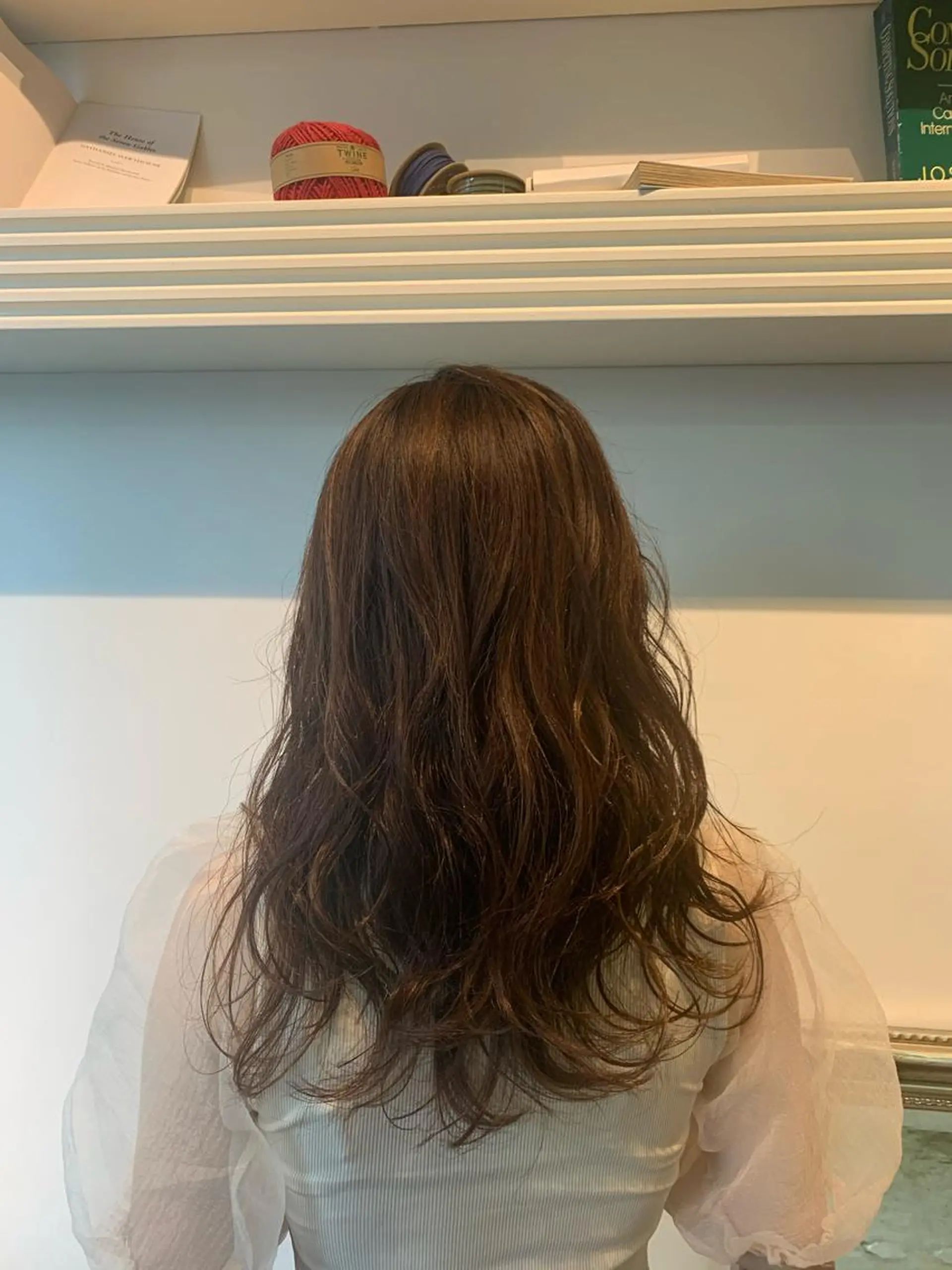 セミロング アッシュ 山口 竣也のヘアスタイル