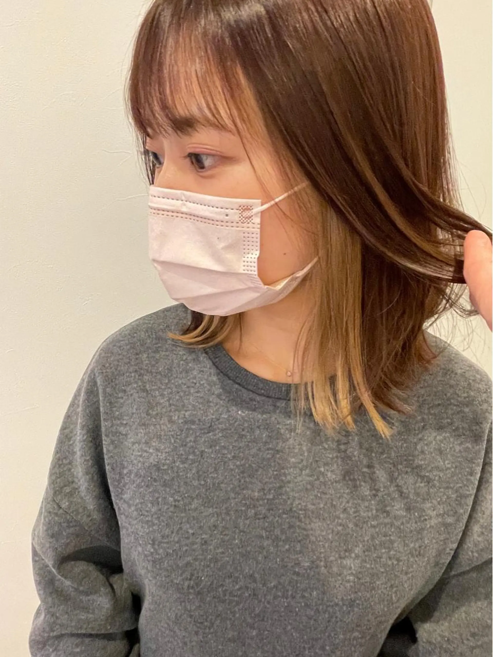 ミディアム ヘアカラー 北九州美容室 🇰🇷mahiroのヘアスタイル