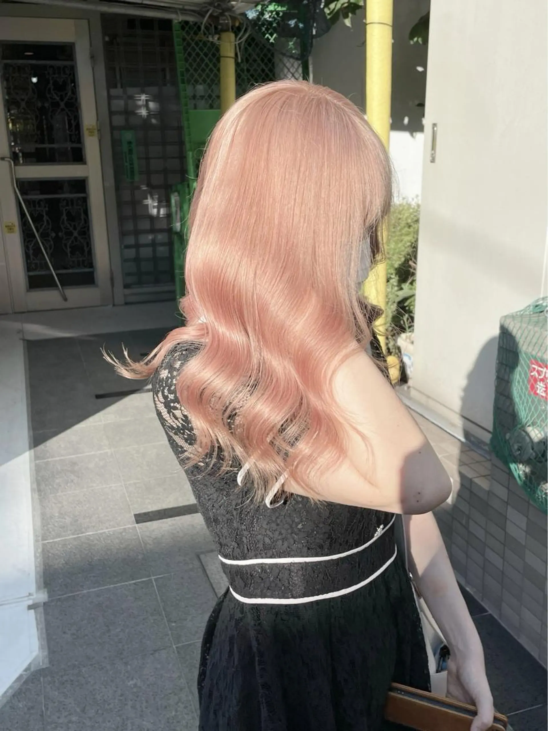 セミロング カラー カット ヘアカラー トリートメント ハイトーン×髪質改善 💍tiam💍のヘアスタイル