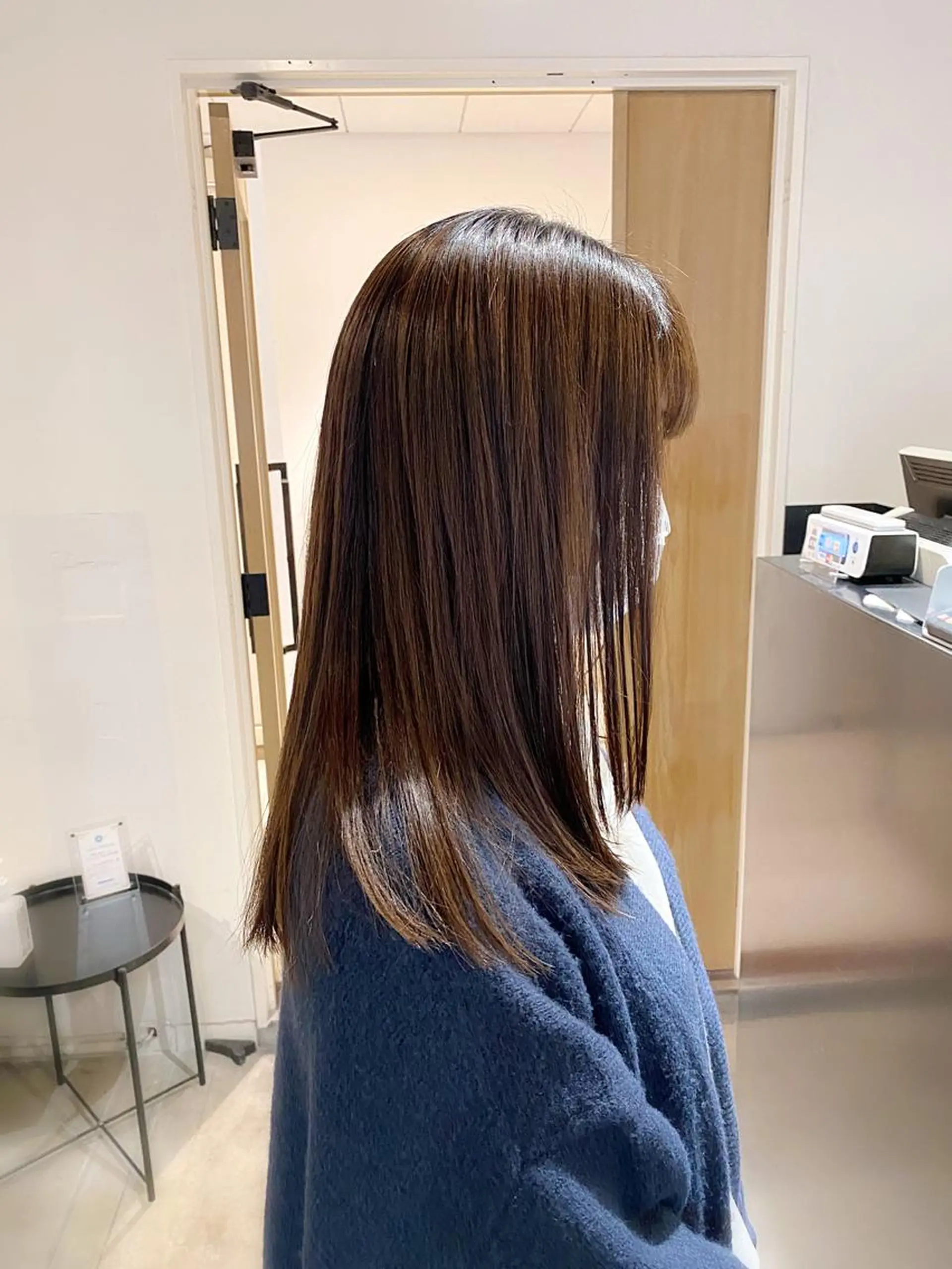 ミディアム カット ヘアカラー 縮毛矯正 トリートメント ✨日本1の艶髪✨ 佐藤 翔太のヘアスタイル