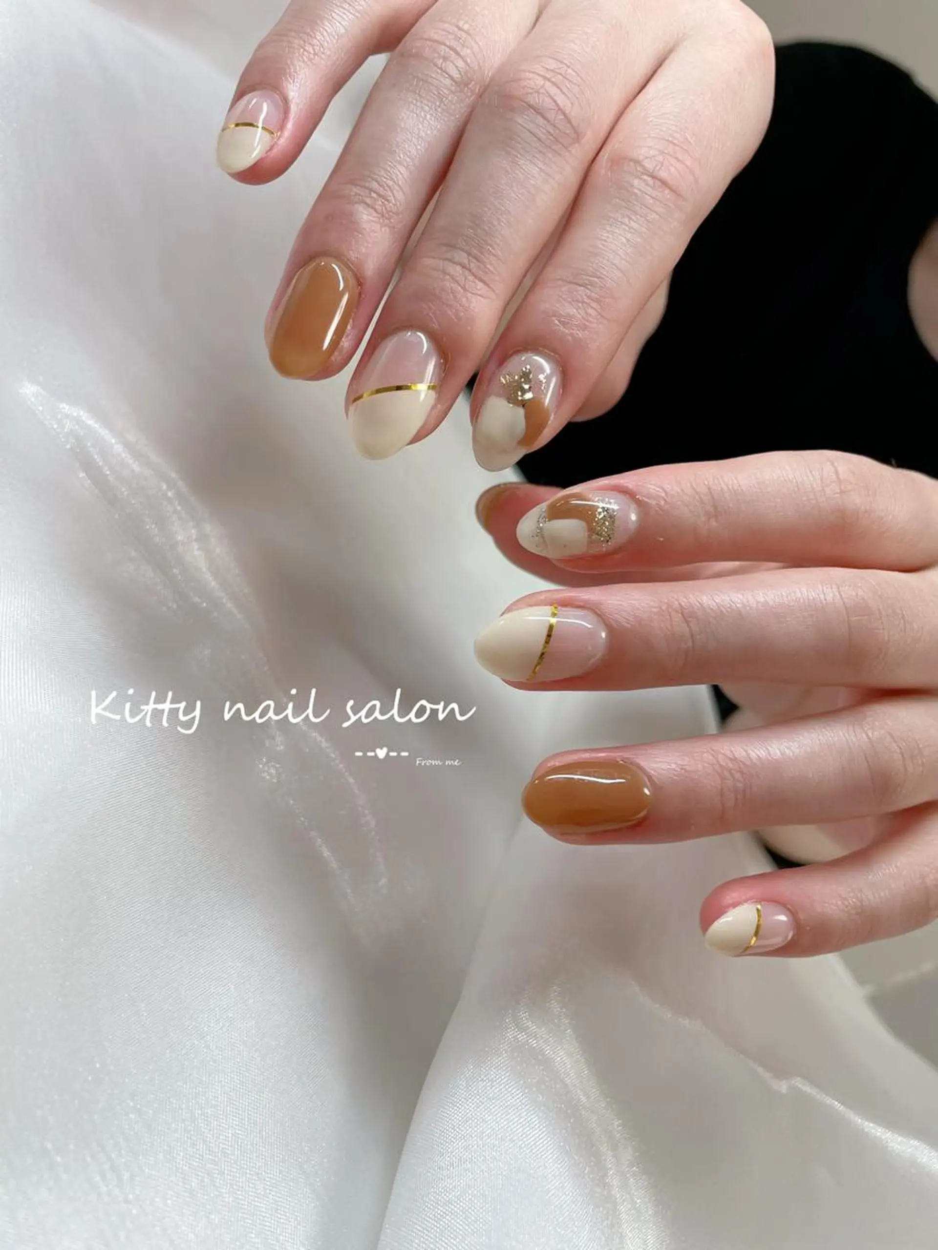 ネイル ハンドネイル kitty nail salonのネイルデザイン