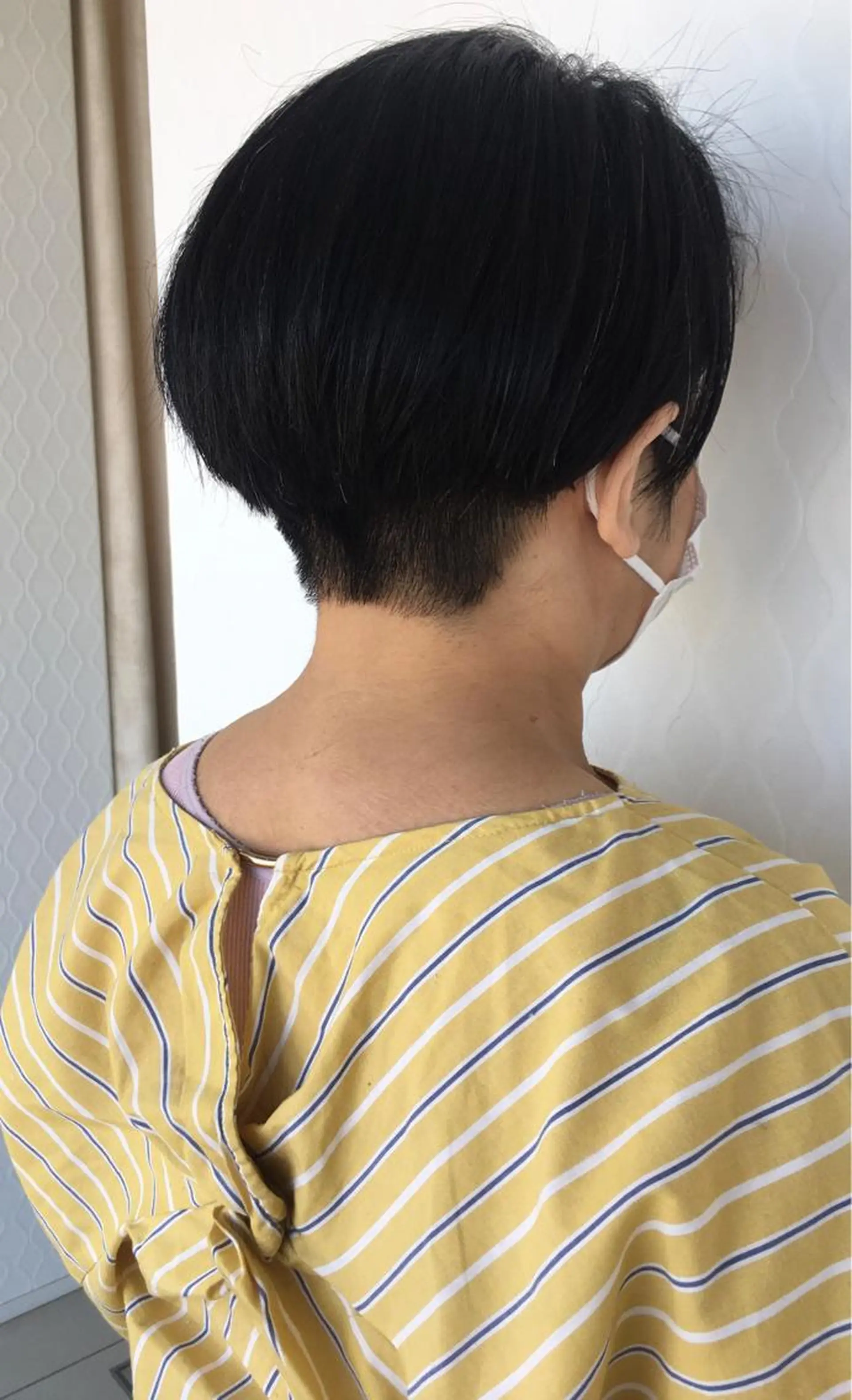 ショート ハンサムショート ショートヘア カット 大石 祐那のヘアスタイル