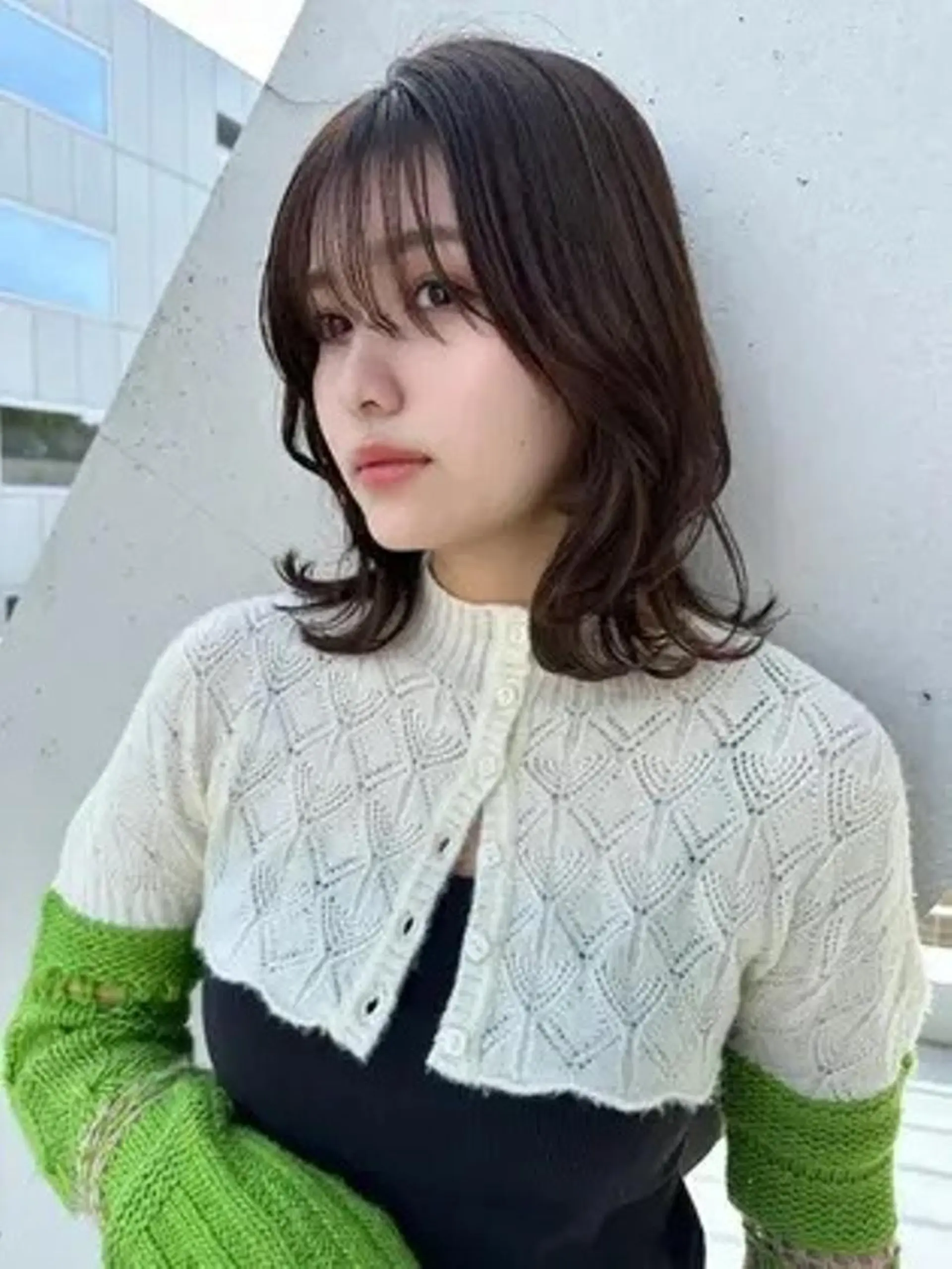 ミディアム 🤍JUICE原宿店 🤍officialのヘアスタイル