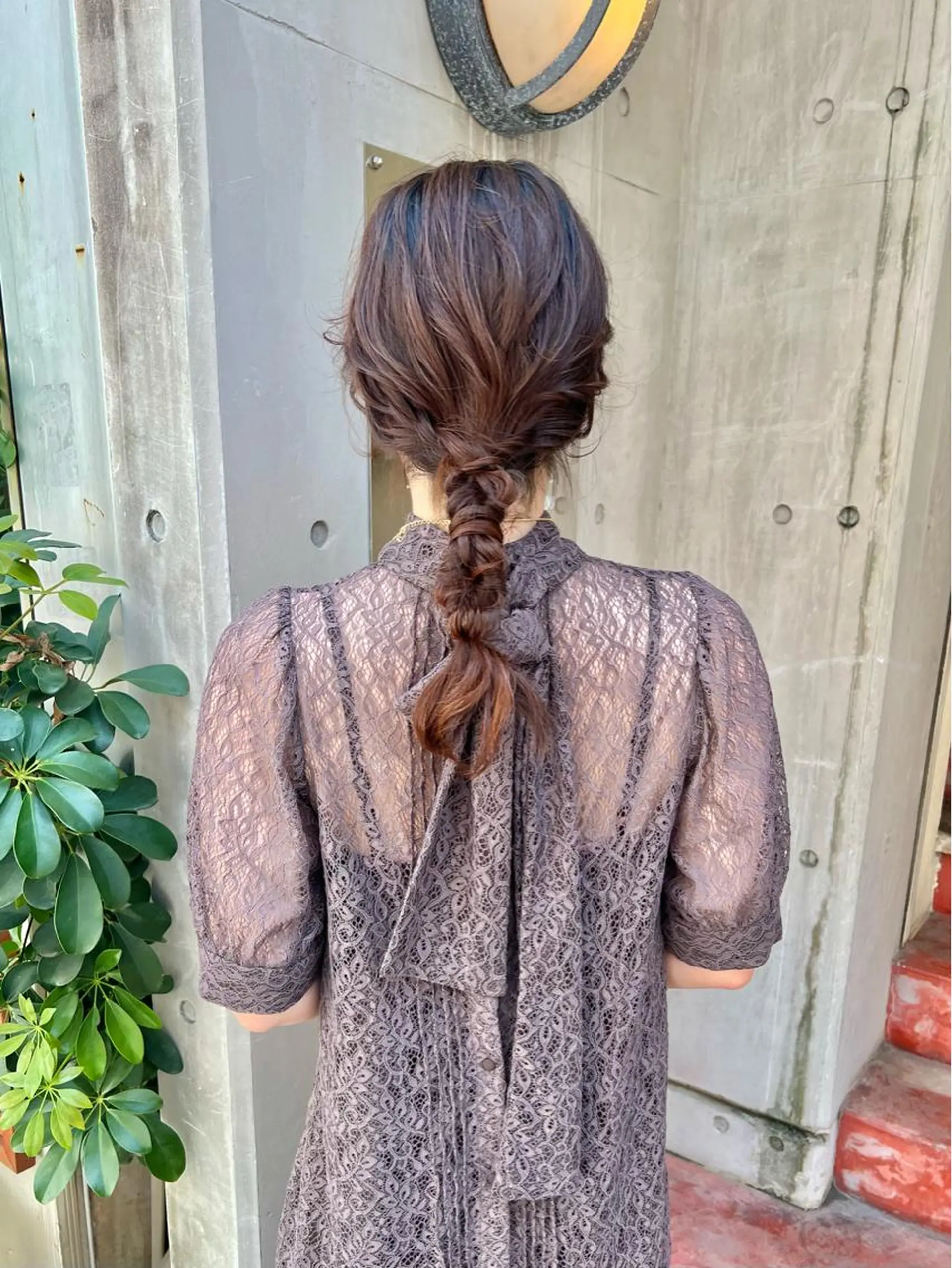 セミロング カラー ヘアアレンジ 「sumi」Hair Design所属・「sumi」 AMIのヘアスタイル