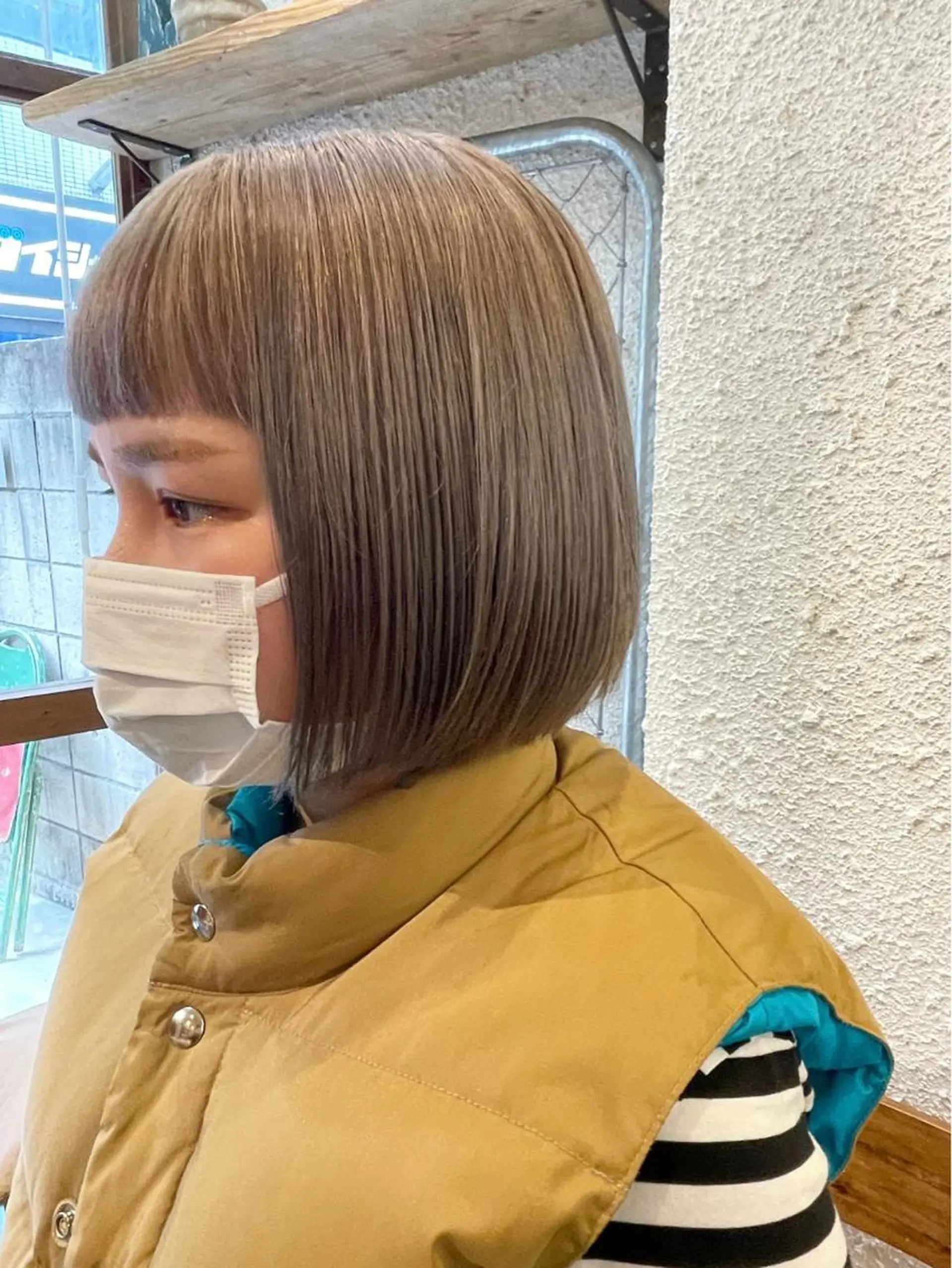 ショート 坂田 友梨奈のヘアスタイル