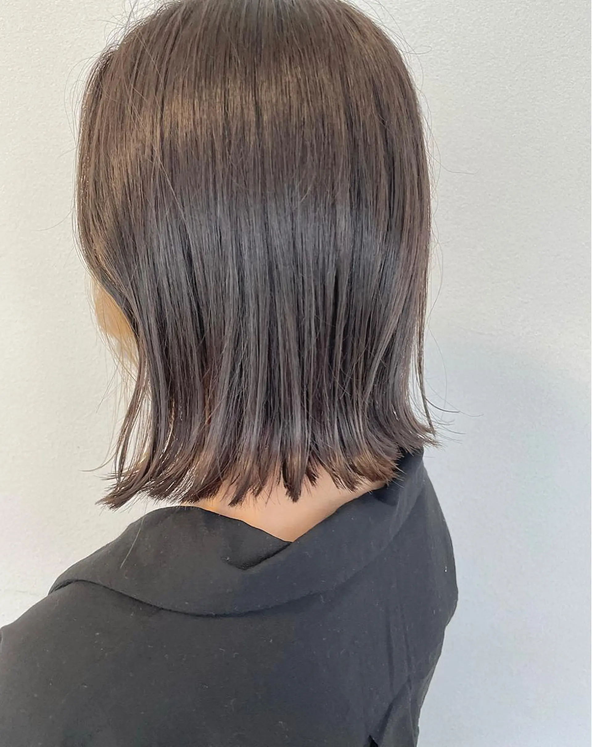 ミディアム カラー ヘアカラー トリートメント GPIP 近藤沙樹のヘアスタイル