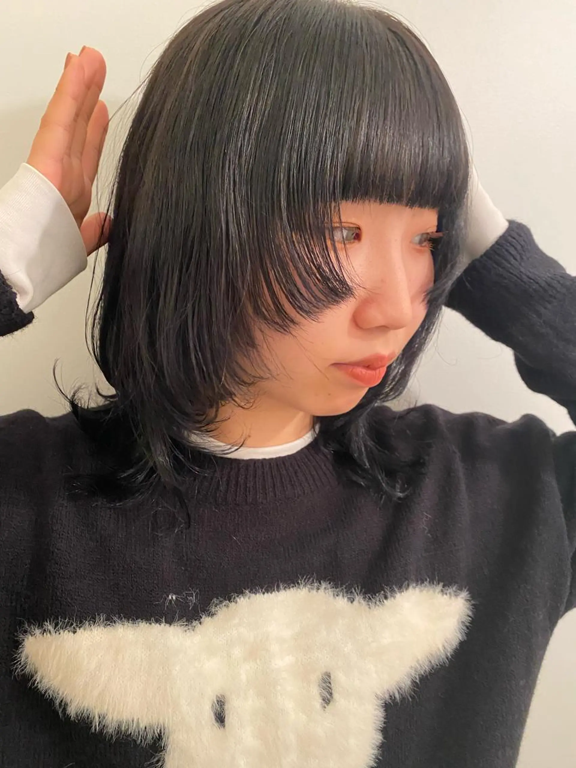 セミロング musiiik saya/今泉のヘアスタイル