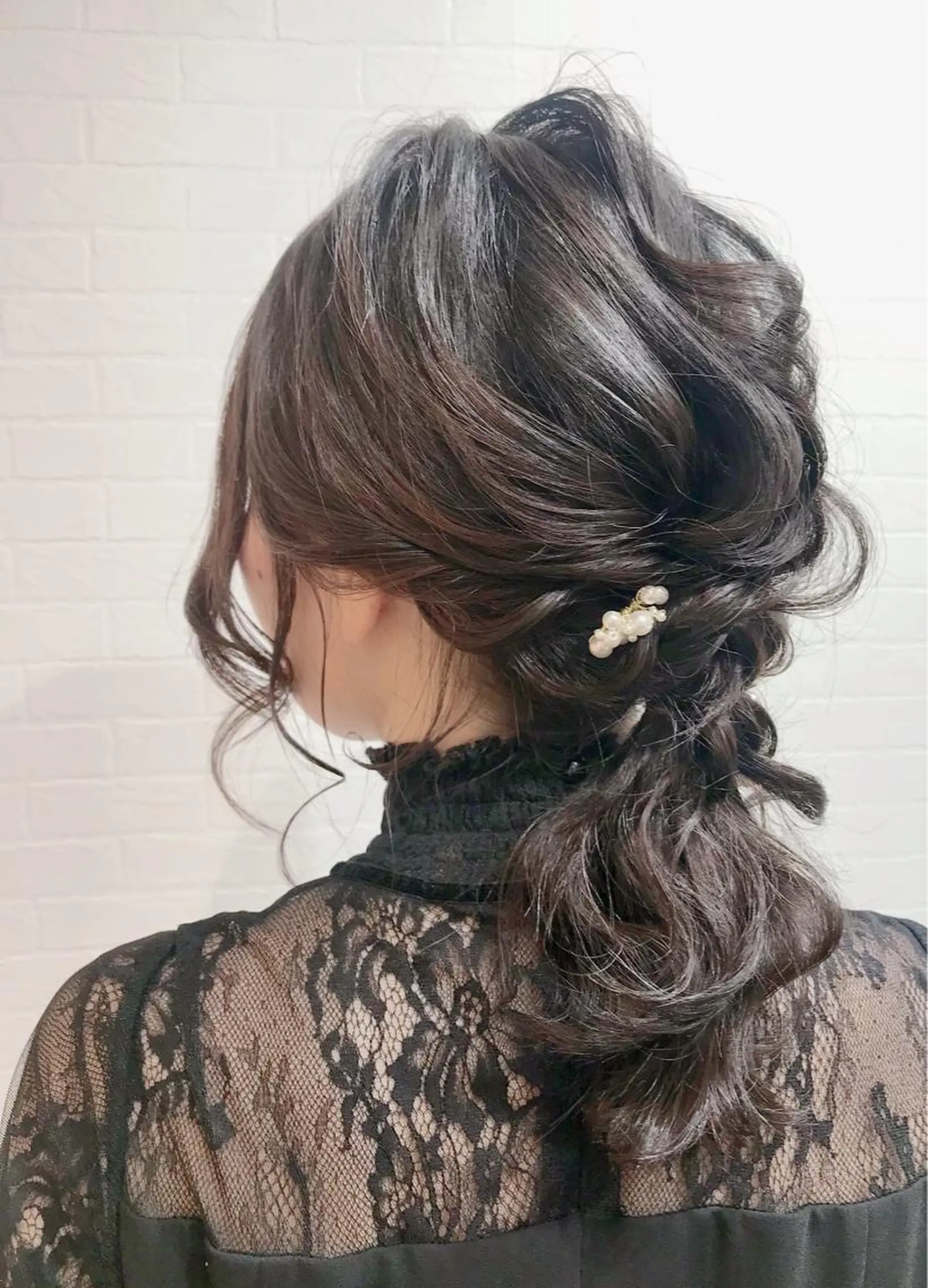 ミディアム ヘアアレンジ ヘアセット GRANLUSSO 〜グランルッソ駅前店所属・木口 嘉美のヘアスタイル