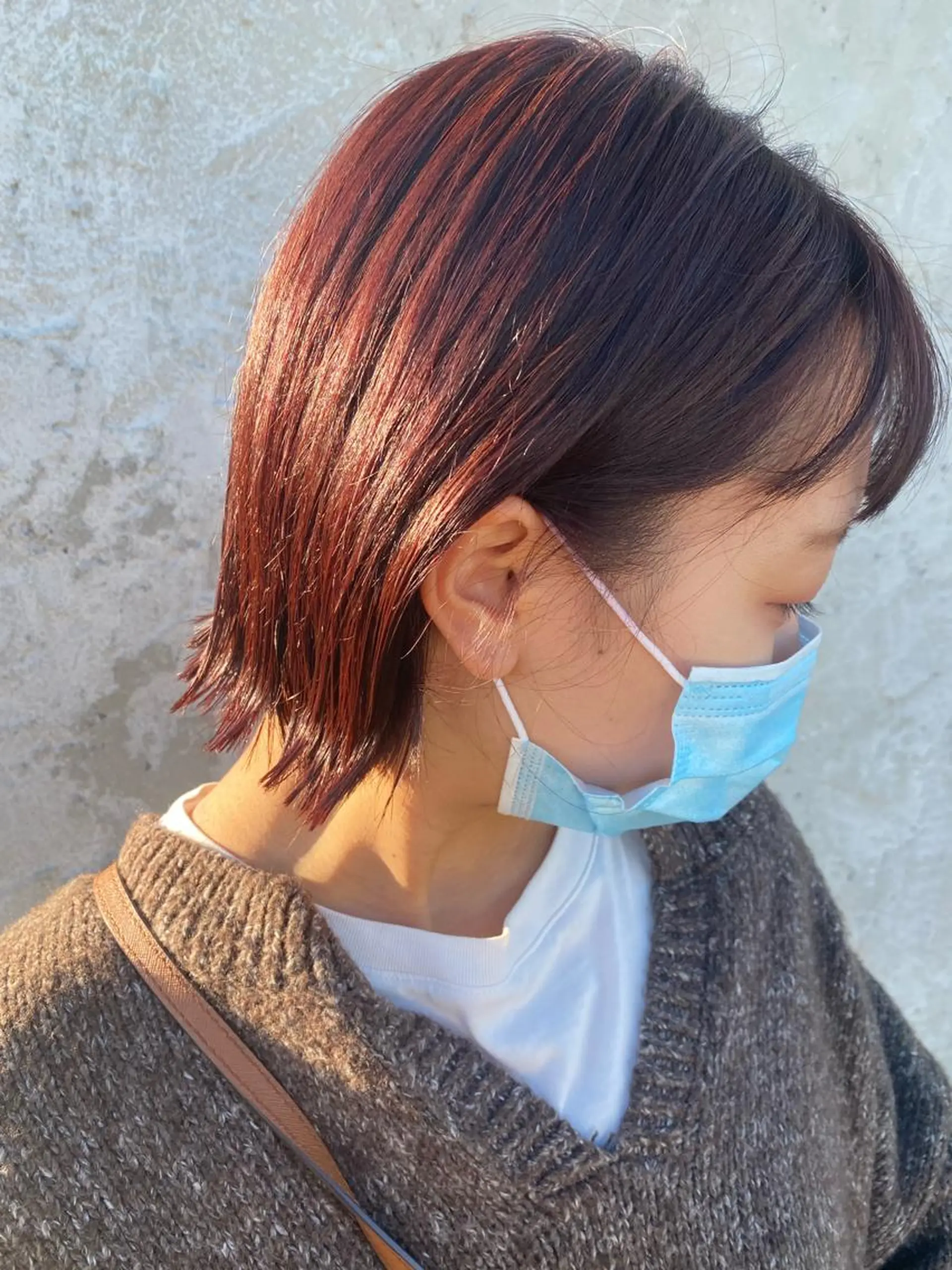 ショート カラー 小畑 杏実のヘアスタイル