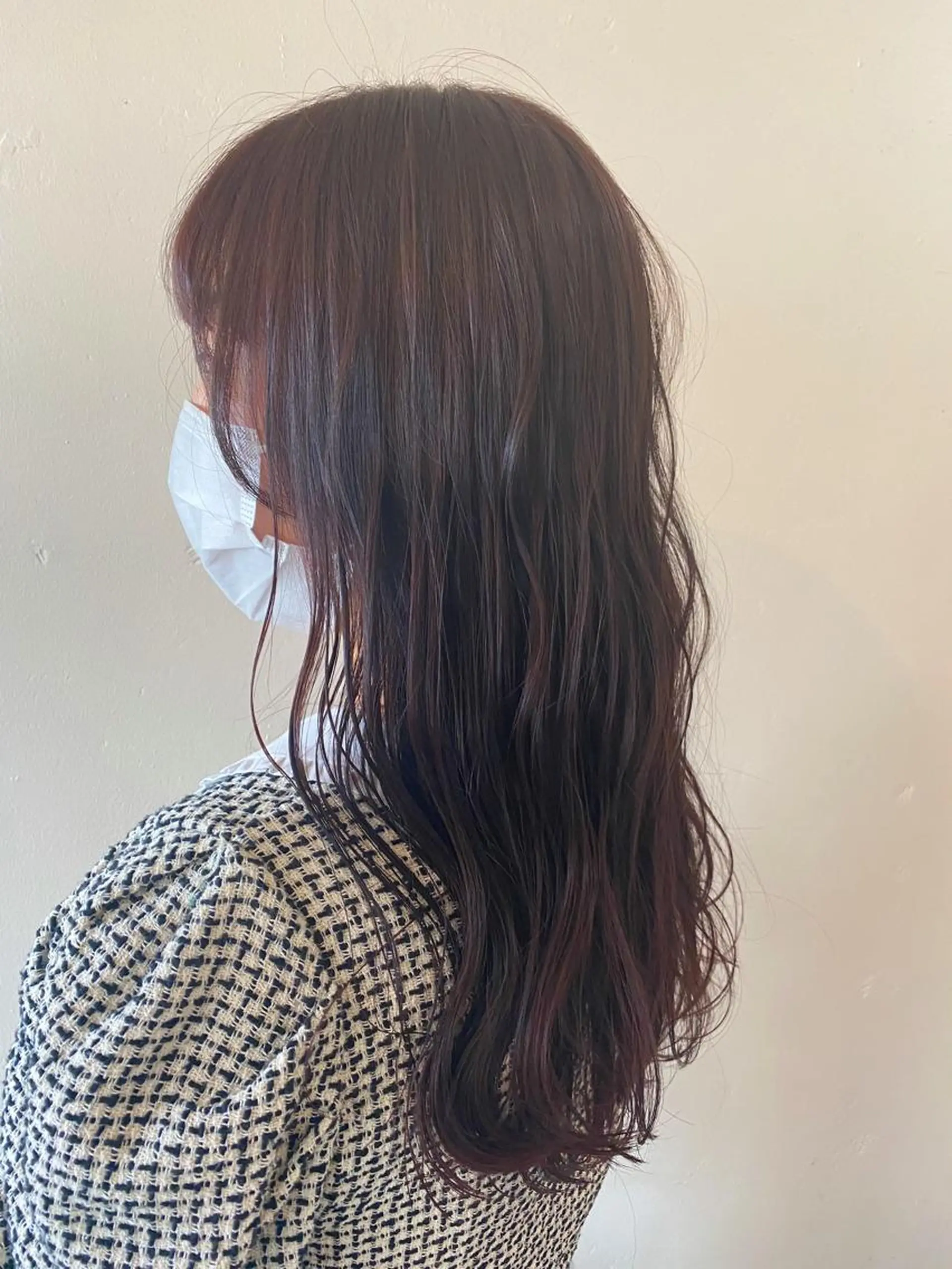 ロング カラー ブリーチ グラデーションカラー ラベンダーカラー stylist🎨 aye牧野莉香のヘアスタイル