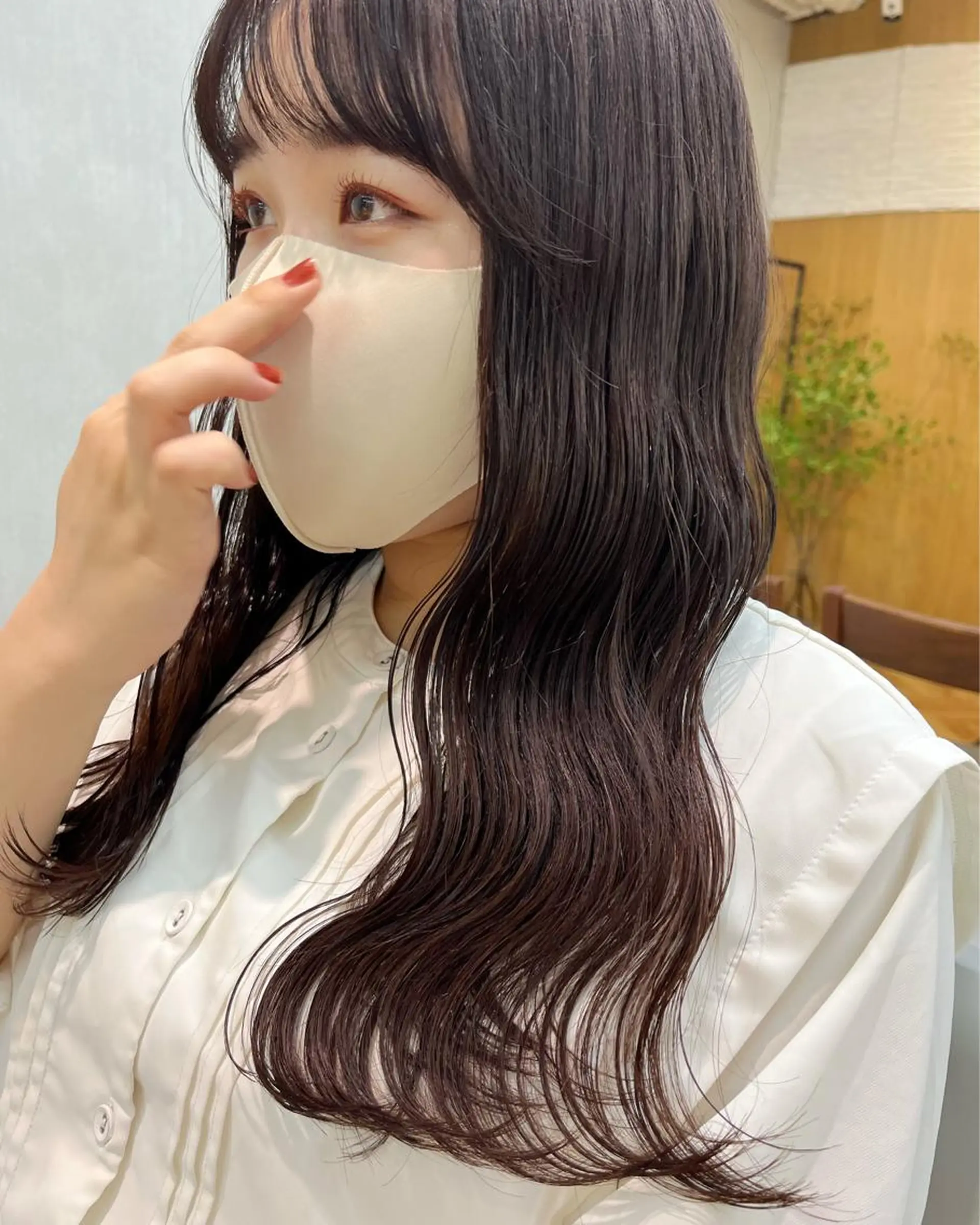 セミロング 🫧レイヤー/暖色 /ベージュMAI🫧のヘアスタイル